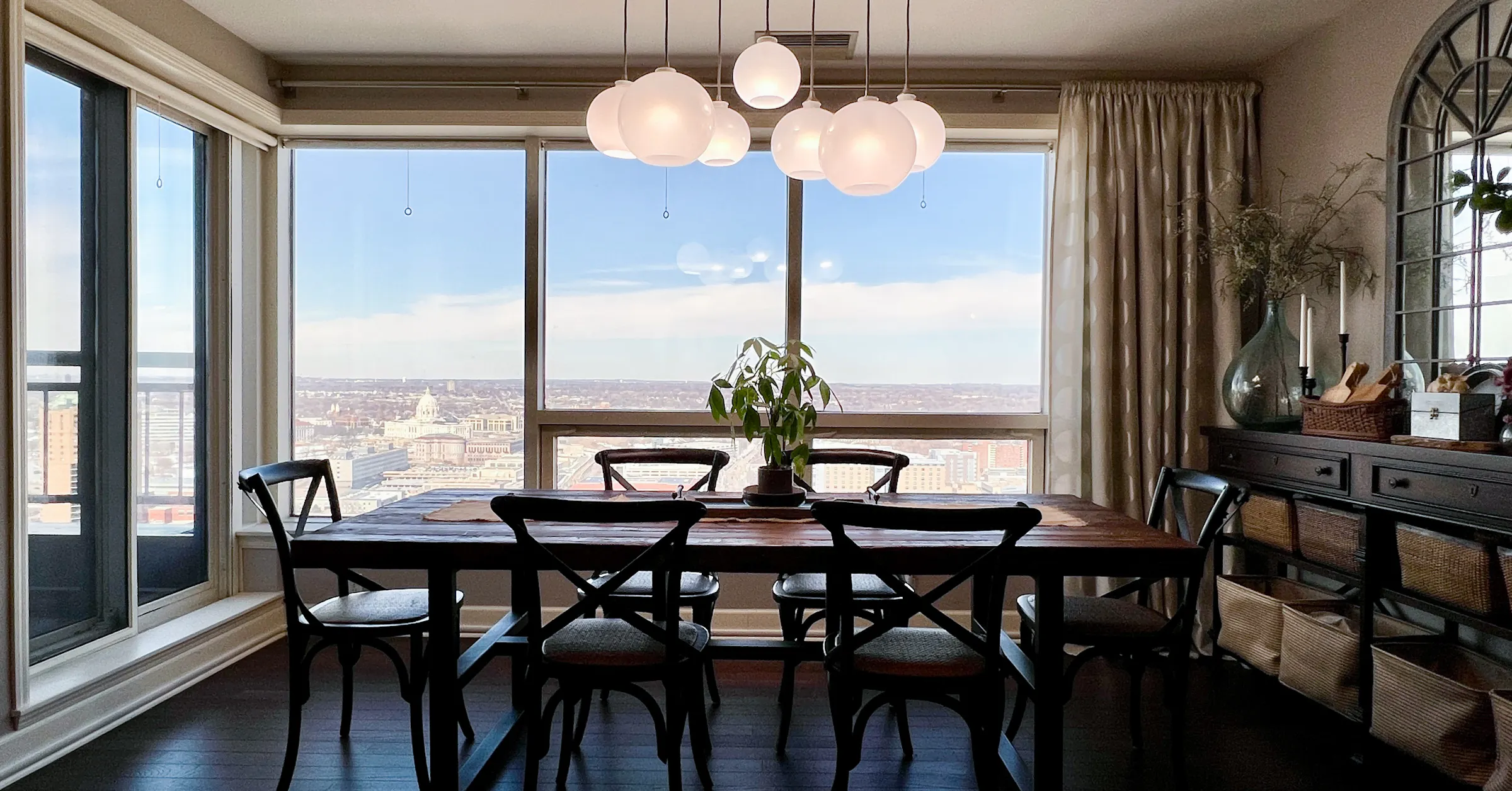 'Urban, timeless' St. Paul condo with views of two skylines lists for ...