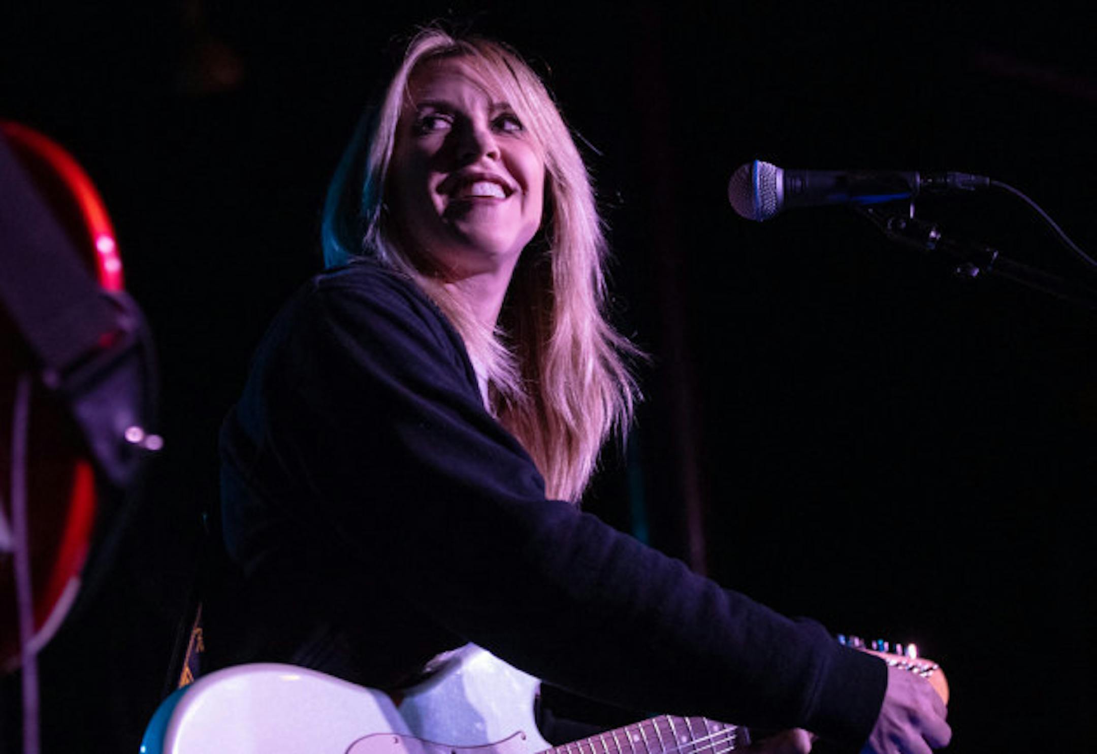 Liz Phair was all smiles at the Turf Club in June, too. / Carlos Gonzalez, Star Tribune