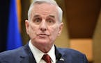 After laying out his budget plan, Gov. Mark Dayton revealed he has prostate cancer.