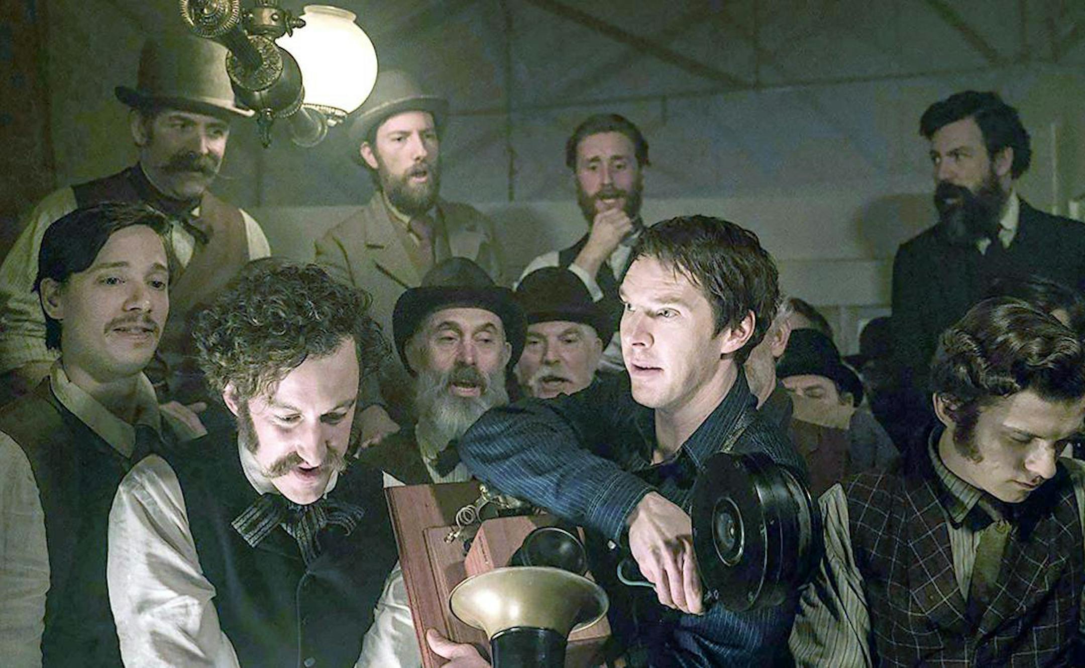 Benedict Cumberbatch (center right) as Thomas Edison in "The Current War."