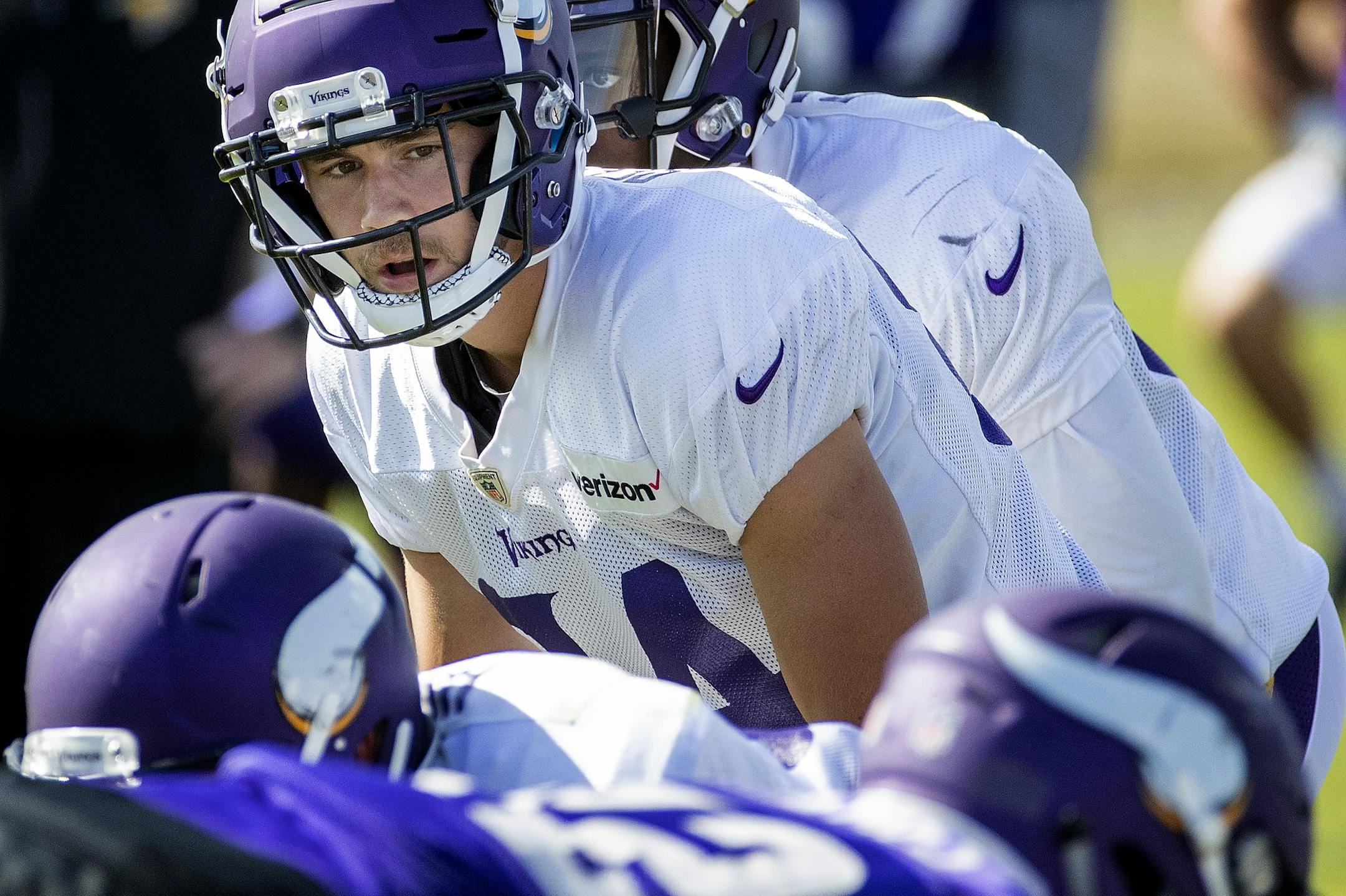 Minnesota Vikings receiver Chad Beebe.