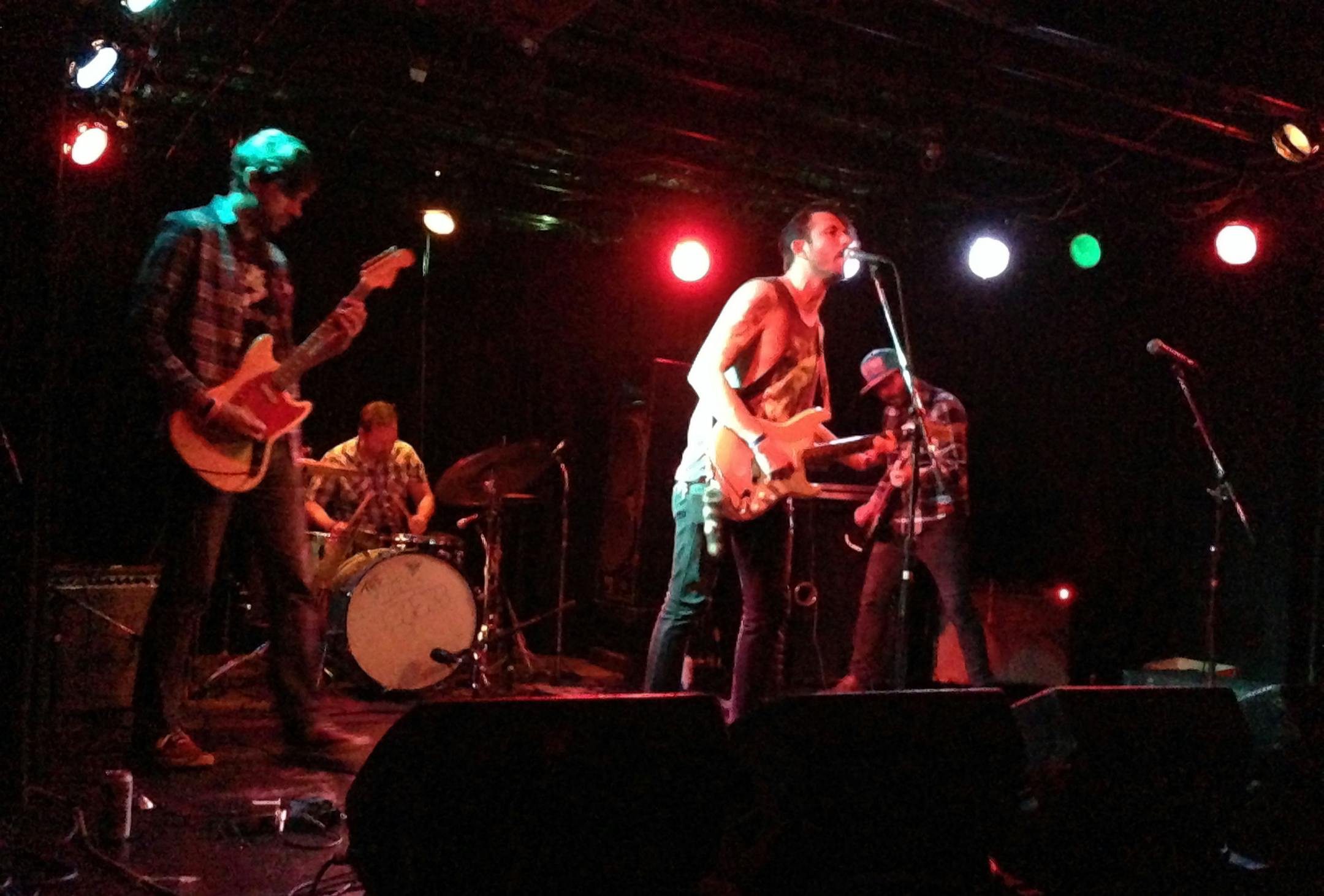 Live shot of the band Ripper, by David McCrindle