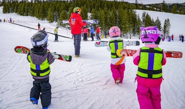 Big Sky in Montana offers Small Fry Camp, a 1 1/2-hour lesson designed to get 3-year-olds on skis and Teen Mountain Experience, a small-group, half-da