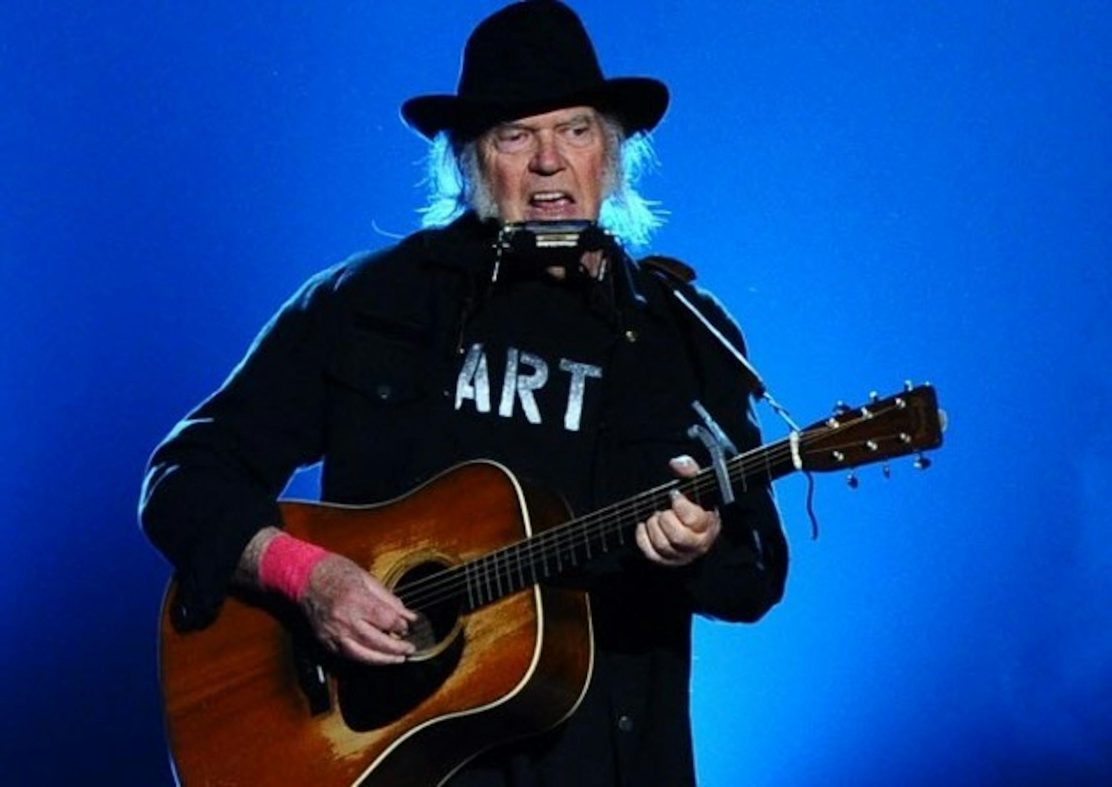 Neil Young is certainly making up for the eight-year gap since his last Twin Cities appearance. / Vince Bucci, Invision/AP