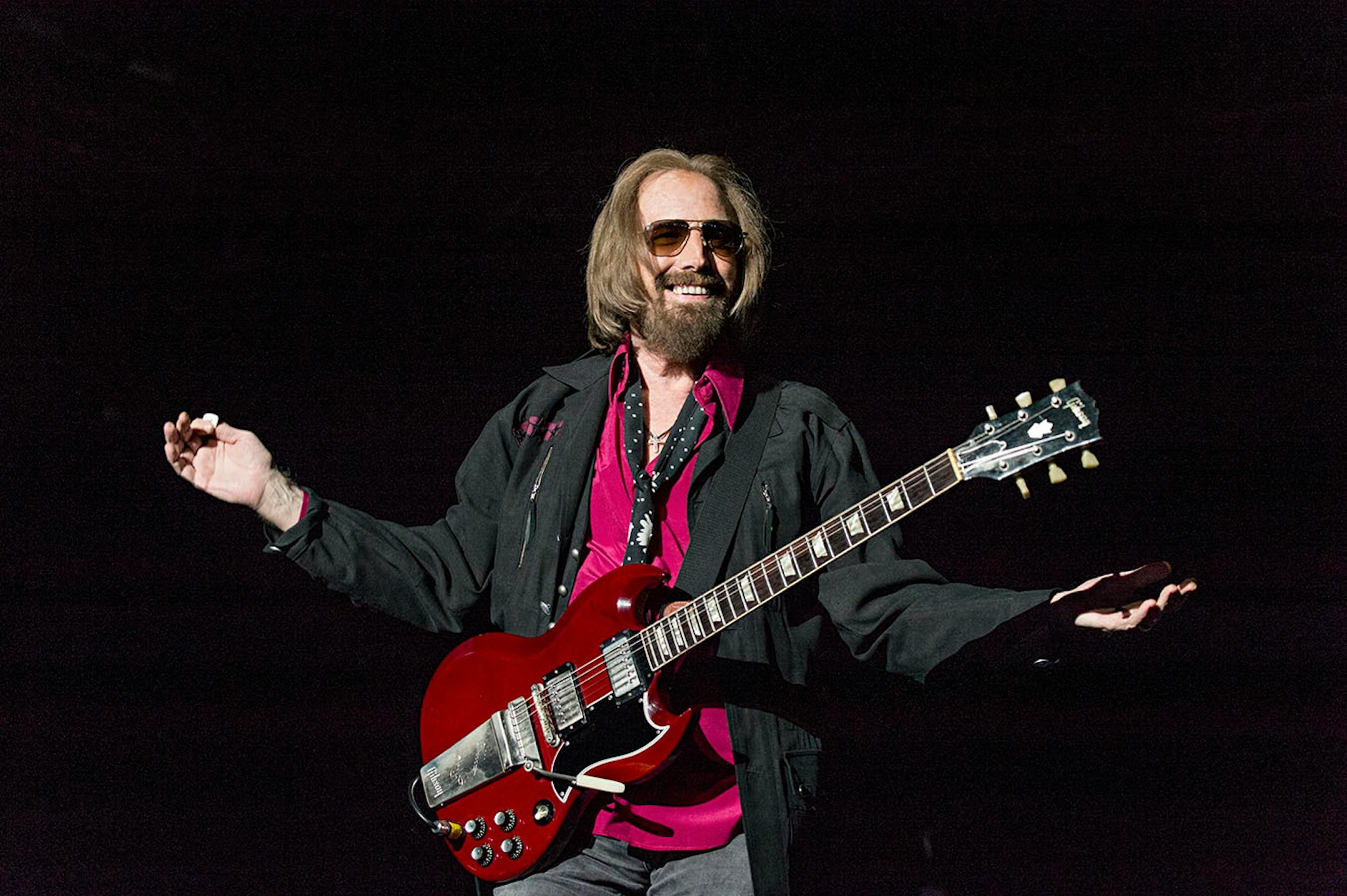Tom Petty of Tom Petty and the Heartbreakers seen at KAABOO 2017 at the Del Mar Racetrack and Fairgrounds on Sunday, Sept. 17, 2017, in San Diego, Calif.