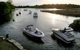 Boat traffic was heavy on Lake Minnetonka as daylight faded Friday, May 22, 2015, near Lord Fletcher's in Spring Park, MN.](DAVID JOLES/STARTRIBUNE)djoles@startribune.com As boaters flock to Minnesota lakes and rivers this holiday weekend for the unofficial kick-off to the boating season, they'll face more inspections in and out of the water as local cities and counties ramp up their work to stop the spread of invasive species. Across the metro, more boat accesses will be staffed by watercraft inspectors thanks to $10 million funneled to county government programs this year, up from $4.5 million the state allocated last year. ORG XMIT: MIN1505222156290209 ORG XMIT: MIN1506021218440580