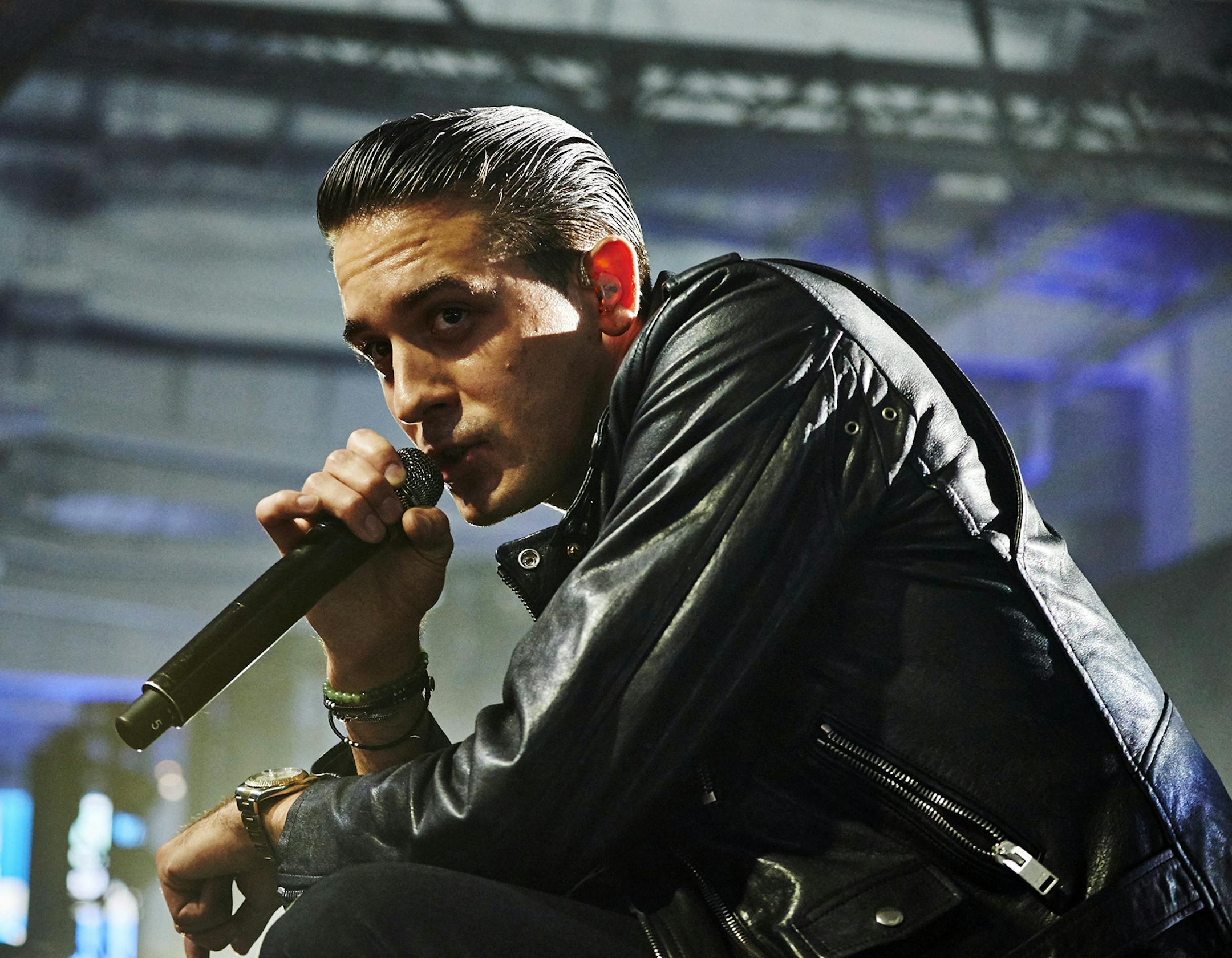 G-Eazy performs at the Pandora Holiday 2015 Concert on Thursday, Dec. 10, 2015, in New York. (Photo by Robert Altman /Invision/AP) ORG XMIT: NYRA101