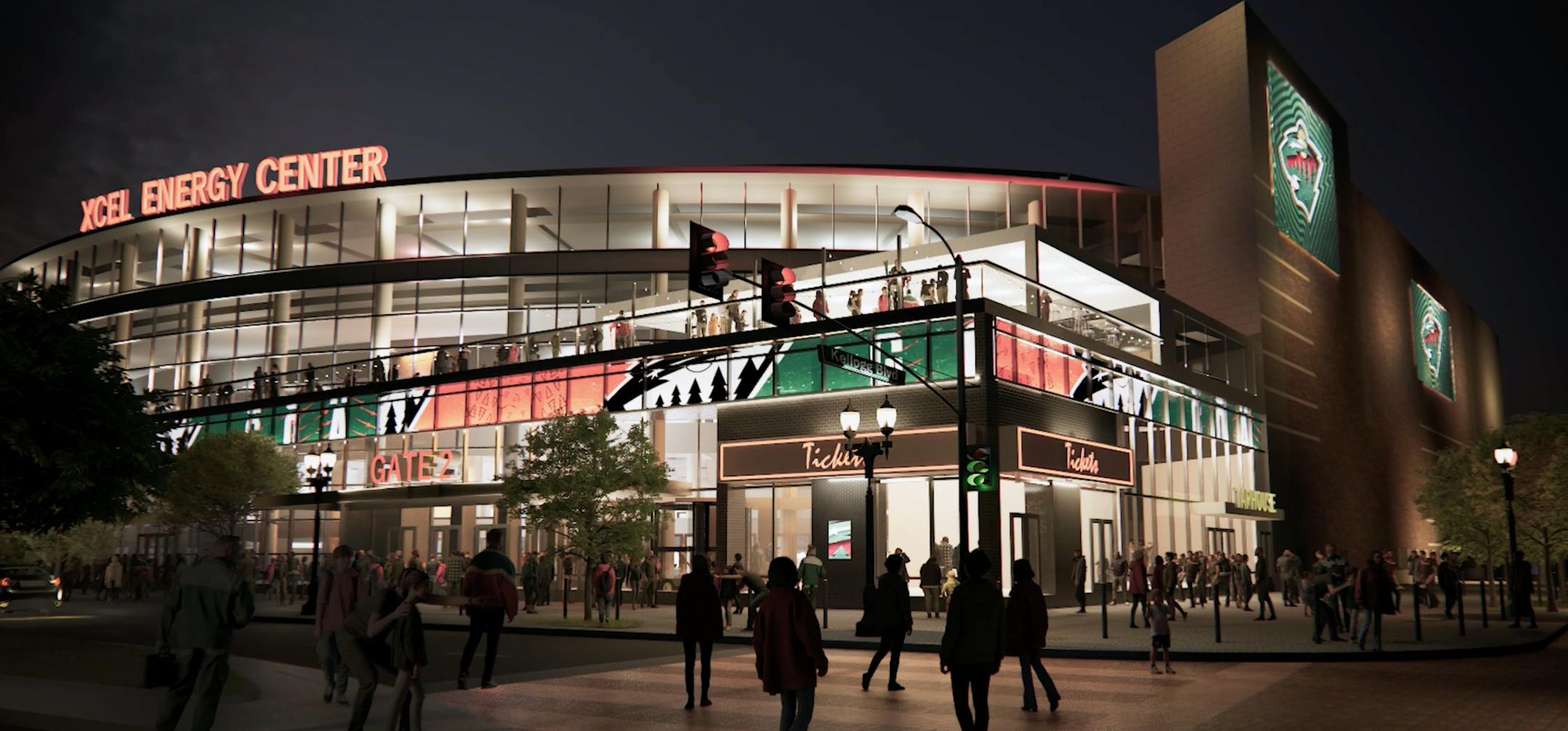 St. Paul, Wild want state to foot half of 769M Xcel Energy Center