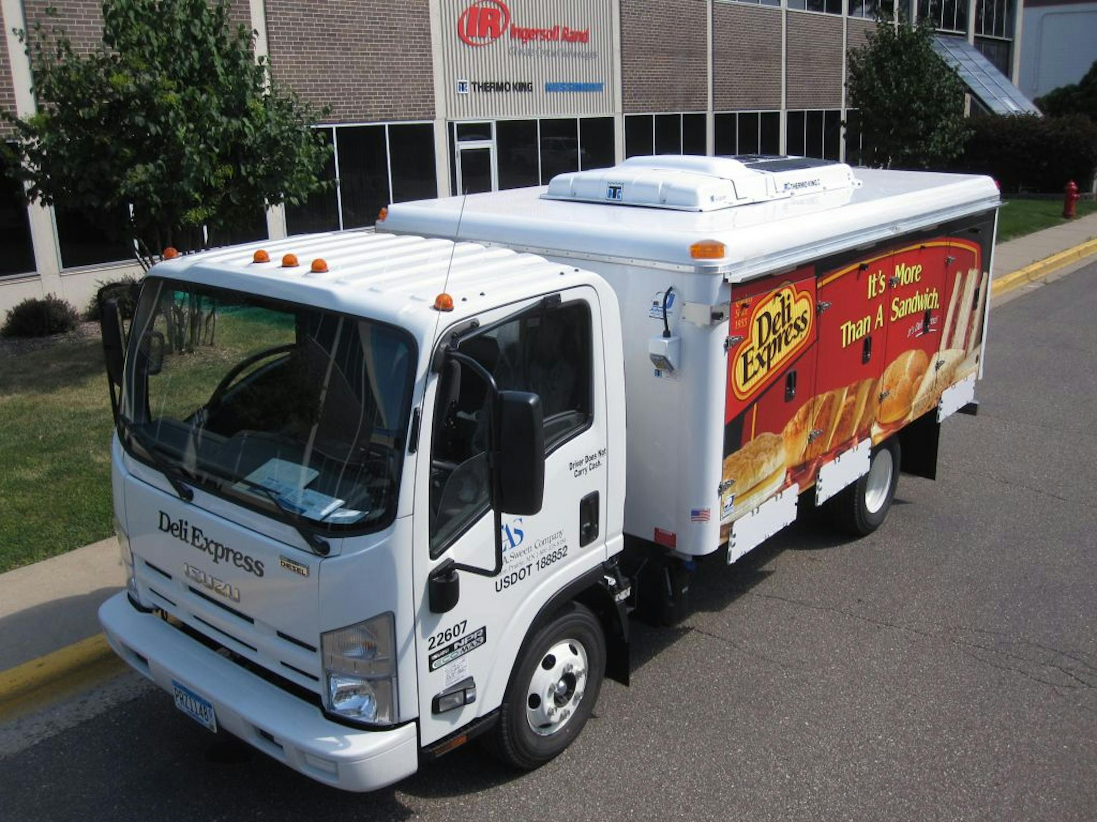 Deli Express truck, E.A. Sween Company