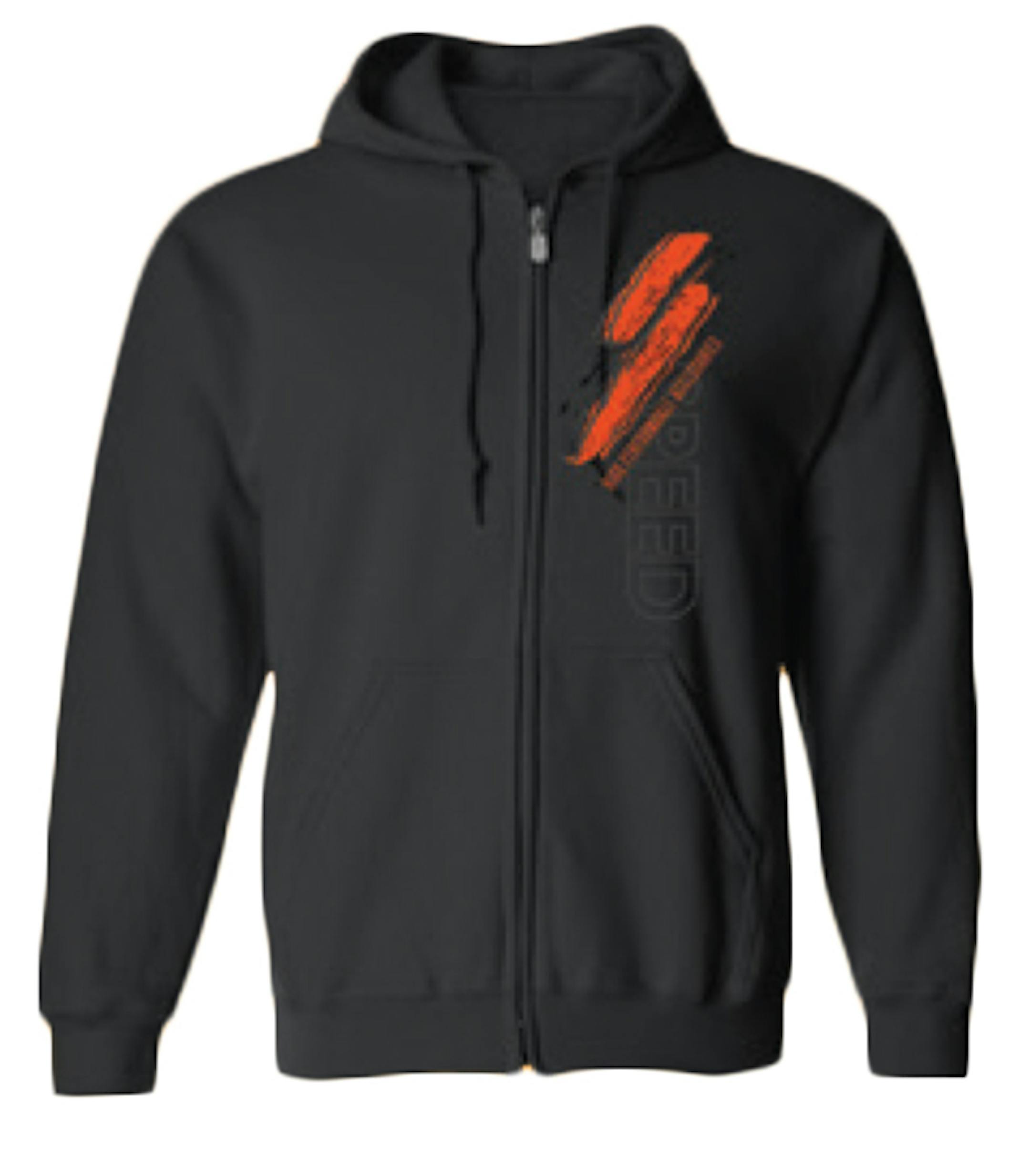 A Speed Hoodie, part of Arctic Cat's SPEED high performance accessories line