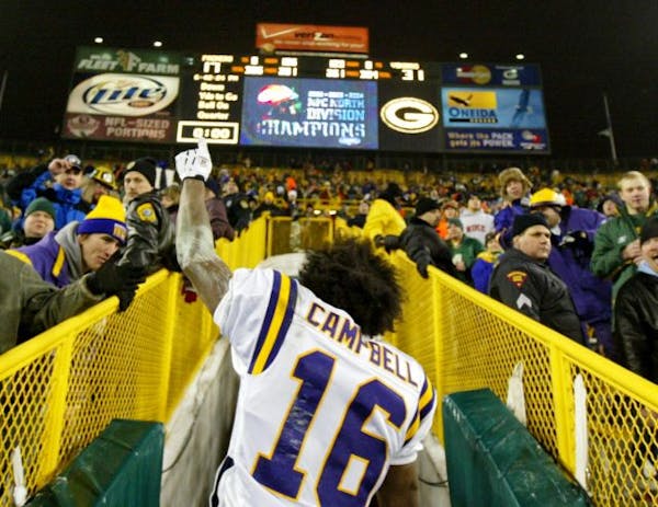 Kelly Campbell and the Vikings made the 2004 playoffs despite an 8-8 record.