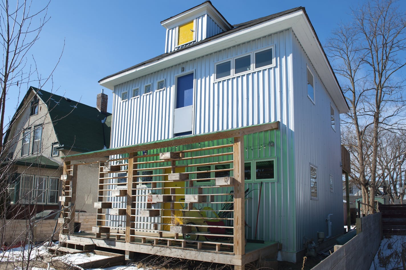 HOMETOUR0422: Rebeccah Berry and Paul Brohaugh�s renovated Mpls. Home.
Credit: Scott Amundson