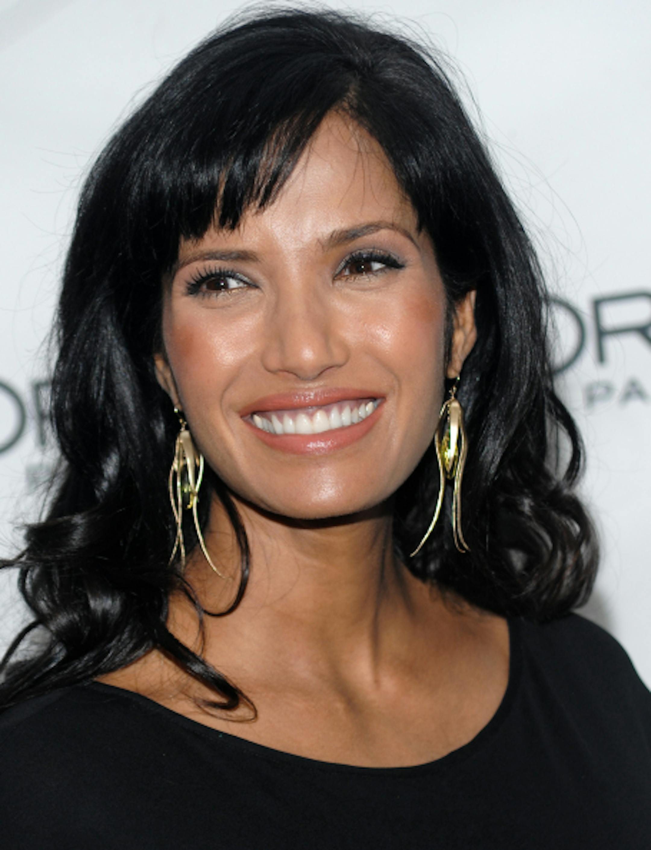 FILE - In this Nov. 9, 2009 file photo, Padma Lakshmi attends the Glamour Magazine 2009 Women of the Year Awards at Carnegie Hall in New York. (AP Photo/Evan Agostini, file)