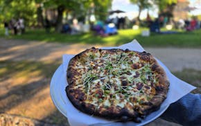 Pizza at Alpha & Omega