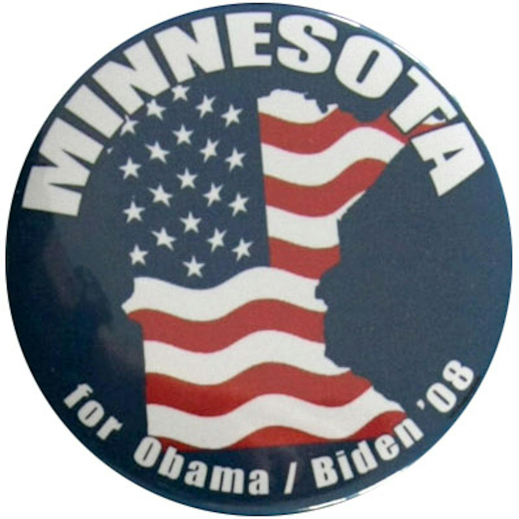 2008 Obama buttons for delegates, from the collection of Payl Bengston