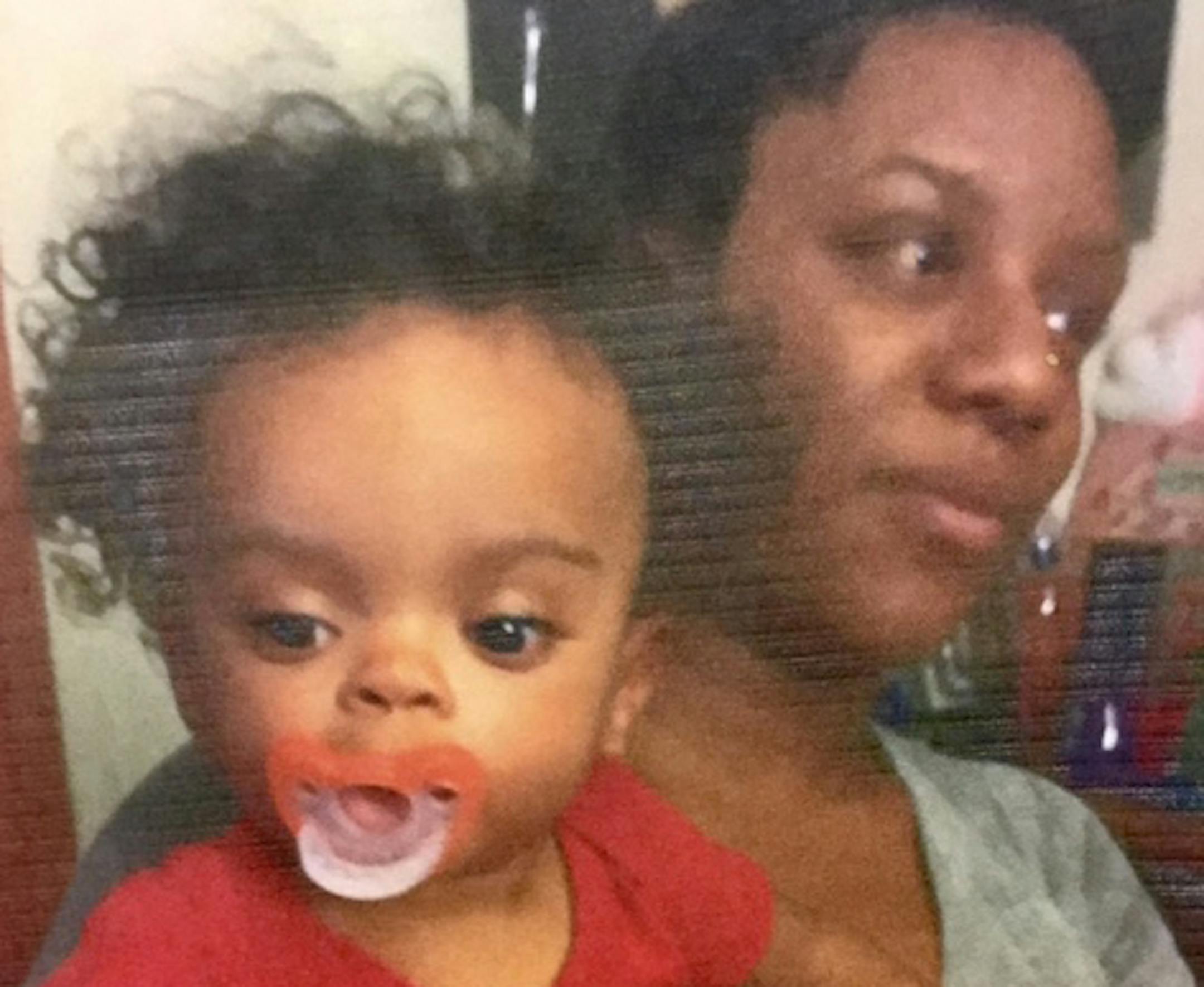 Cha'Tasia Jaree Buchanan, 22, right, and her 14-month-old brother Triston James Alvin have been reported missing after leaving their Minneapolis home.