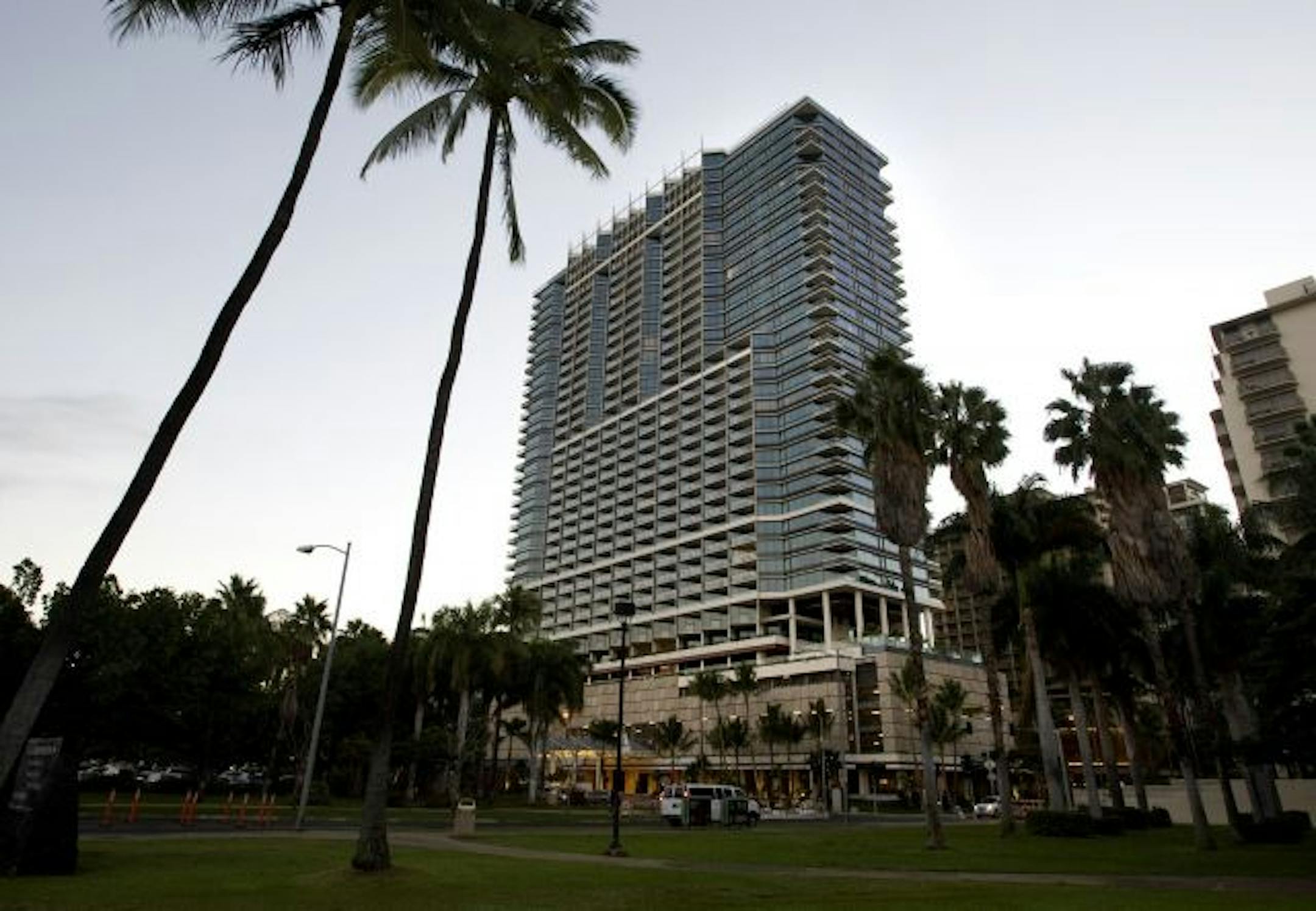 The new Trump International Tower in Waikiki Beach, Hawaii, is the latest new build in the famed hotel area of Oahu.