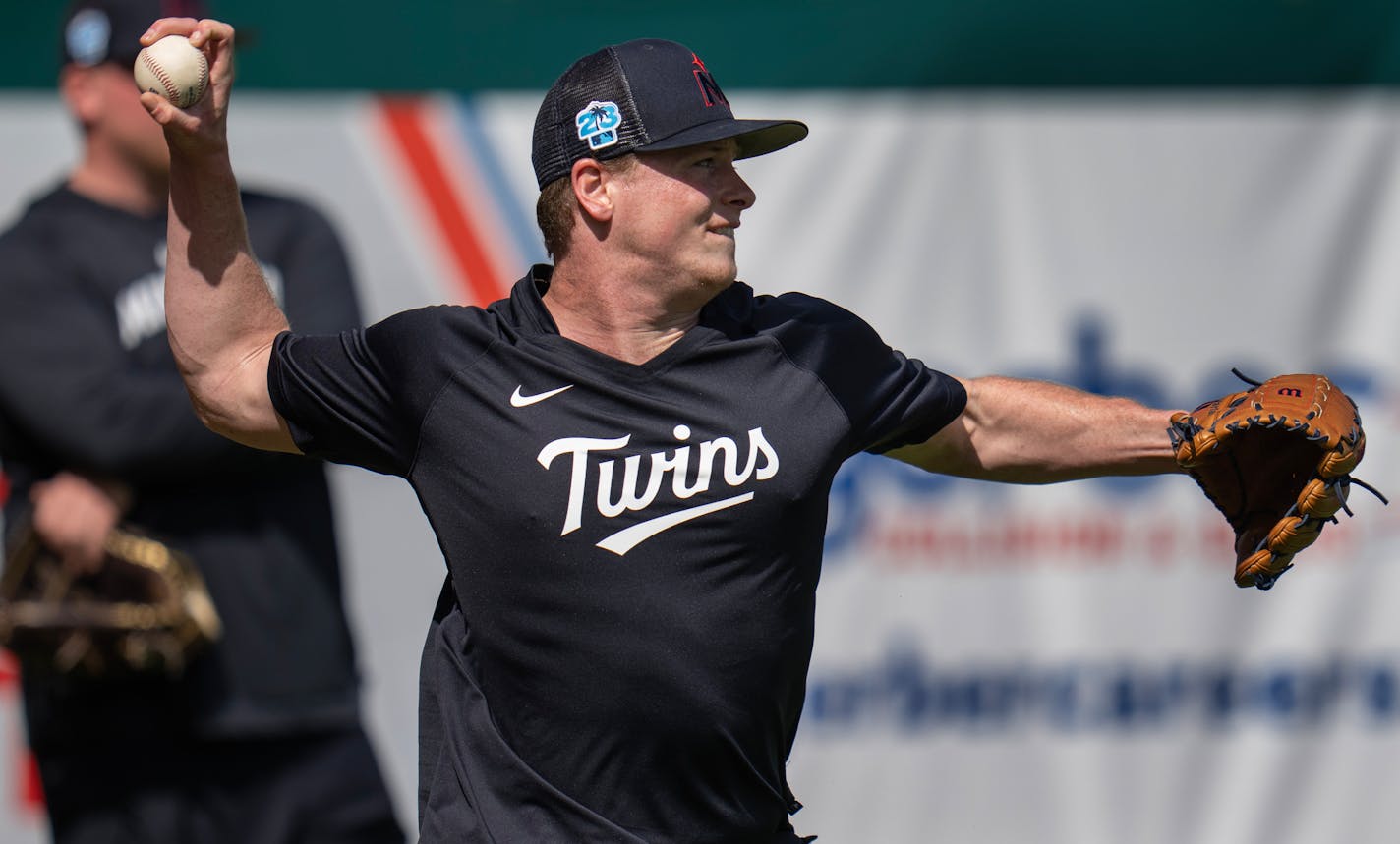 Minnesota Twins pitcher Louie Varland Wednesday, Feb.15,.2023 in Fort Myers, Fla. ] JERRY HOLT • jerry.holt@startribune.com