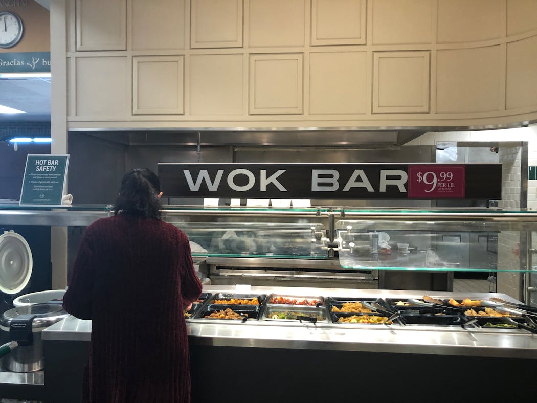 Lunds & Byerlys has added the Wok Bar to many of its grocery stores.