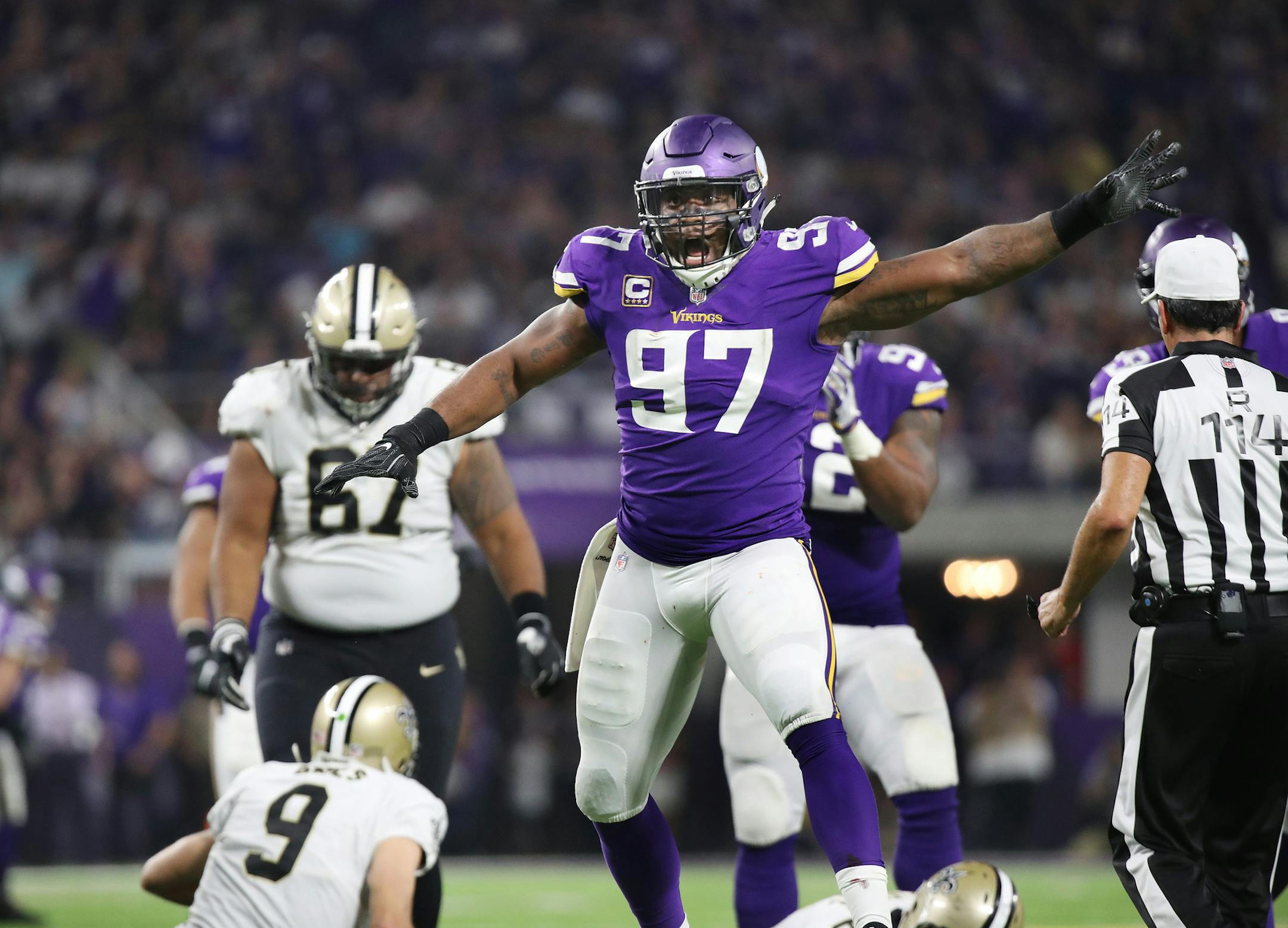 Vikings defensive end Everson Griffen