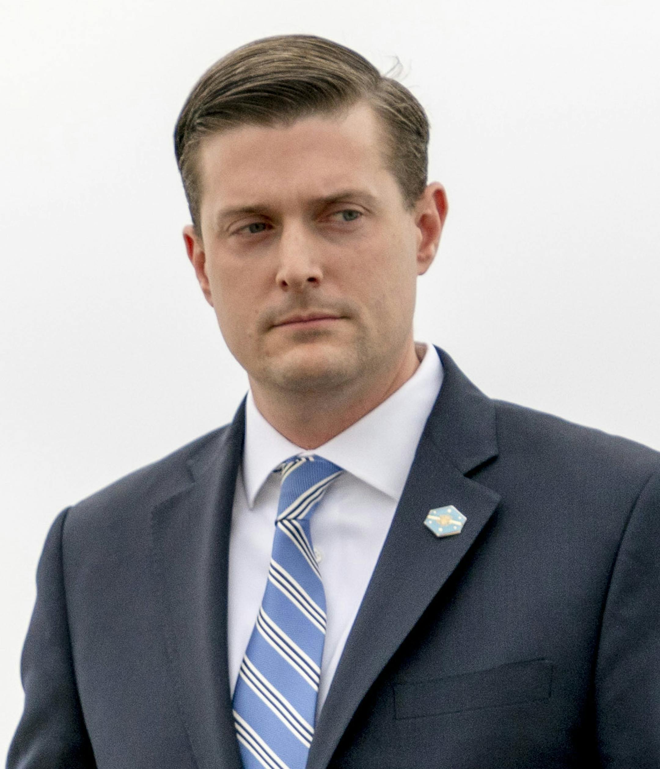 White House Staff Secretary Rob Porter at Andrews Air Force Base, Md., Thursday, Feb. 1, 2018.