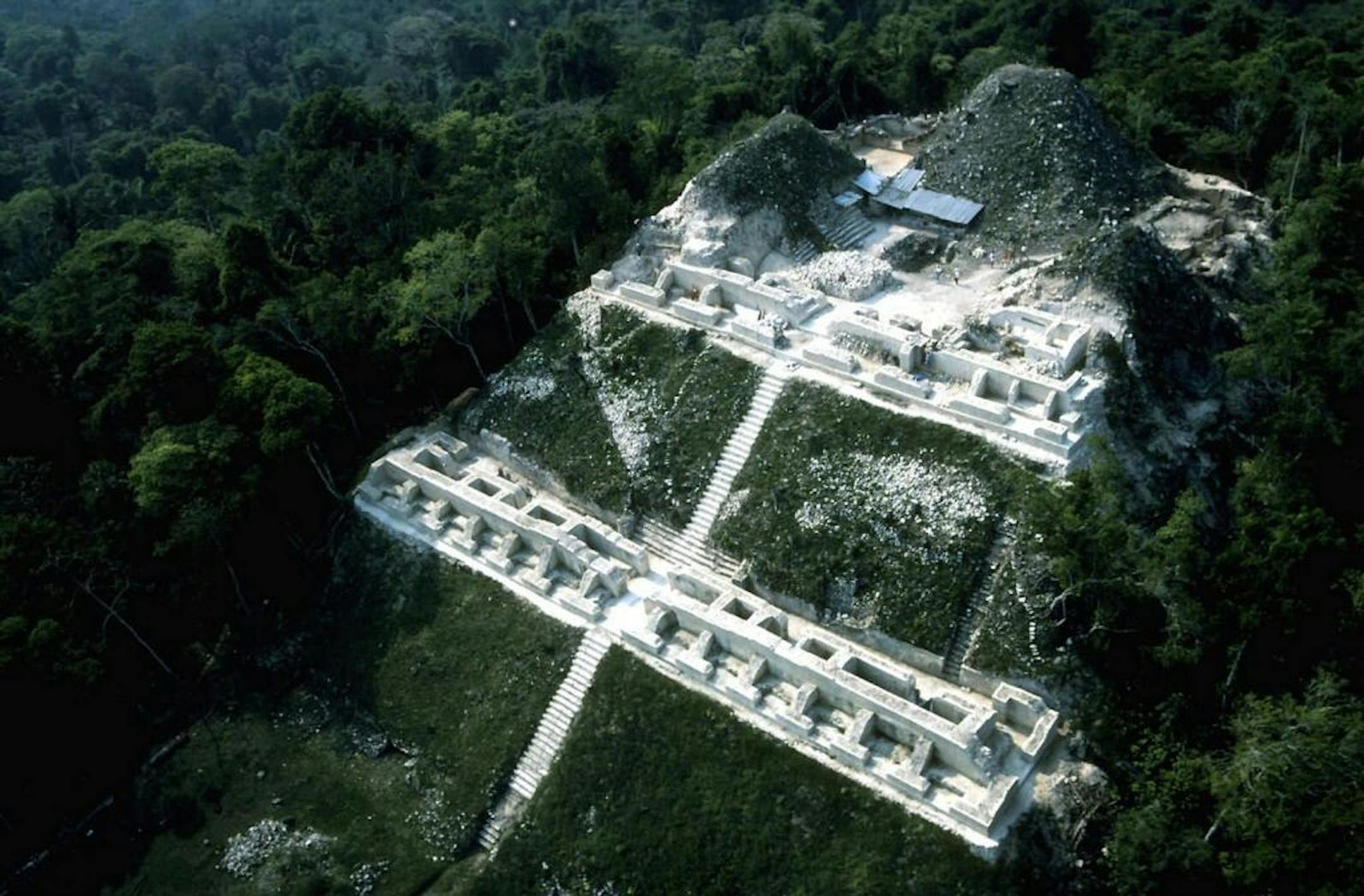 Mayan ruins in Belize.