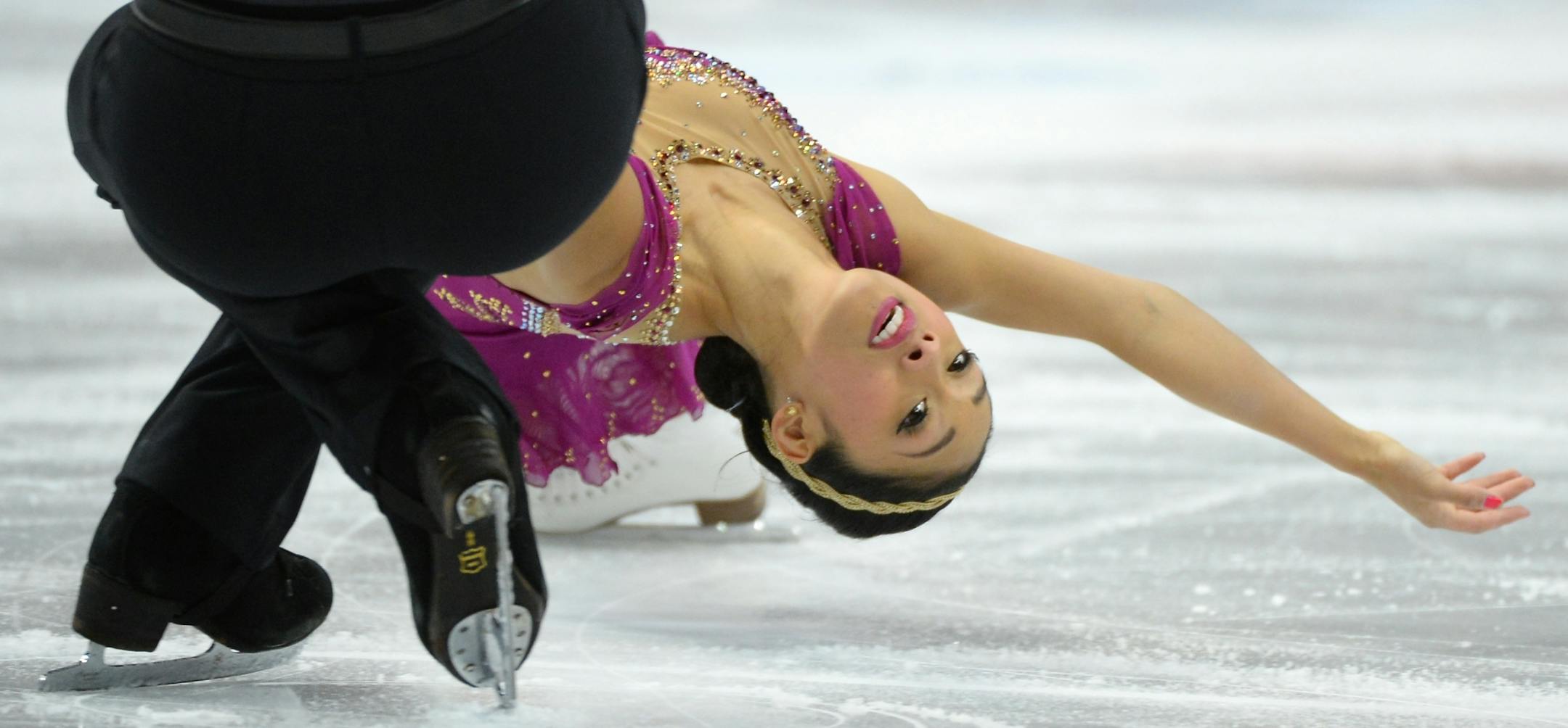 Jessica Calalang and Zack Sidhu performed in the Pairs Free Skate Competition of of the 2016 Prudential U.S. Figure Skating Championships Saturday.