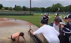Best rain delay ever? Video of Minn. baseball team goes viral