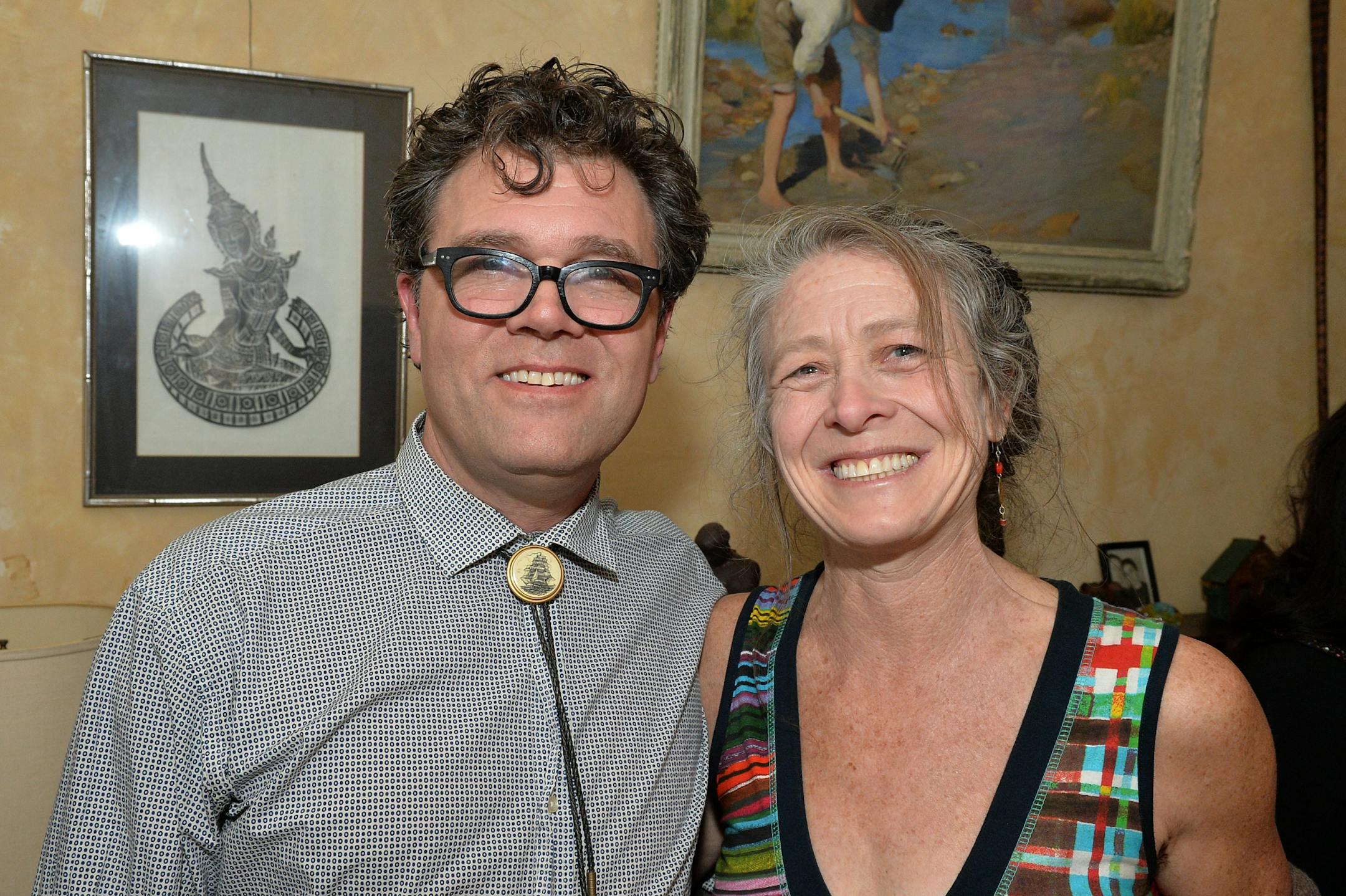 Pre-party hosts, Jeff Forester and Allison Rubin.