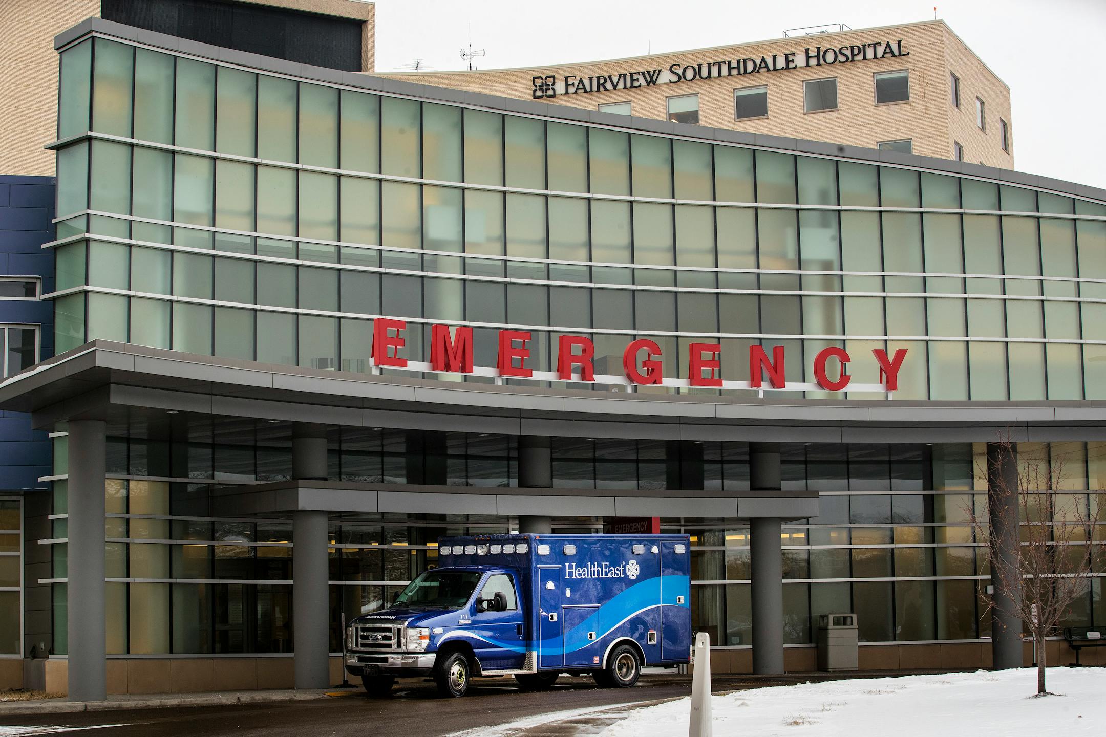 M Health Fairview Southdale Hospital in Edina is shown in a 2017 photo. (Staff photo by Carlos Gonzalez)