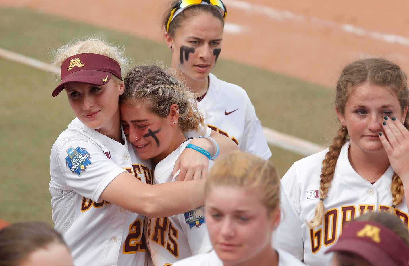 The Gophers' Allie Arneson wasn't counting on such a short run in the series, even against the Pac-12's best.