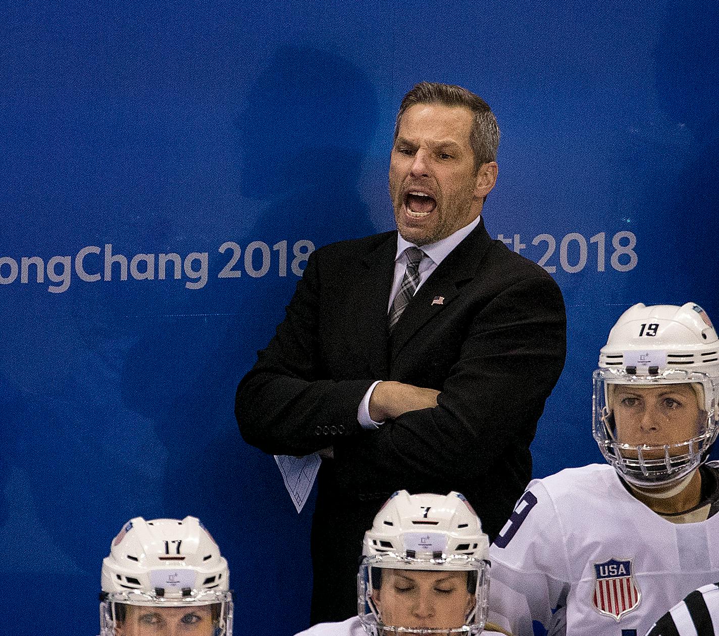 Former Gophers goalie Robb Stauber is head coach of the U.S. women's Olympic team.