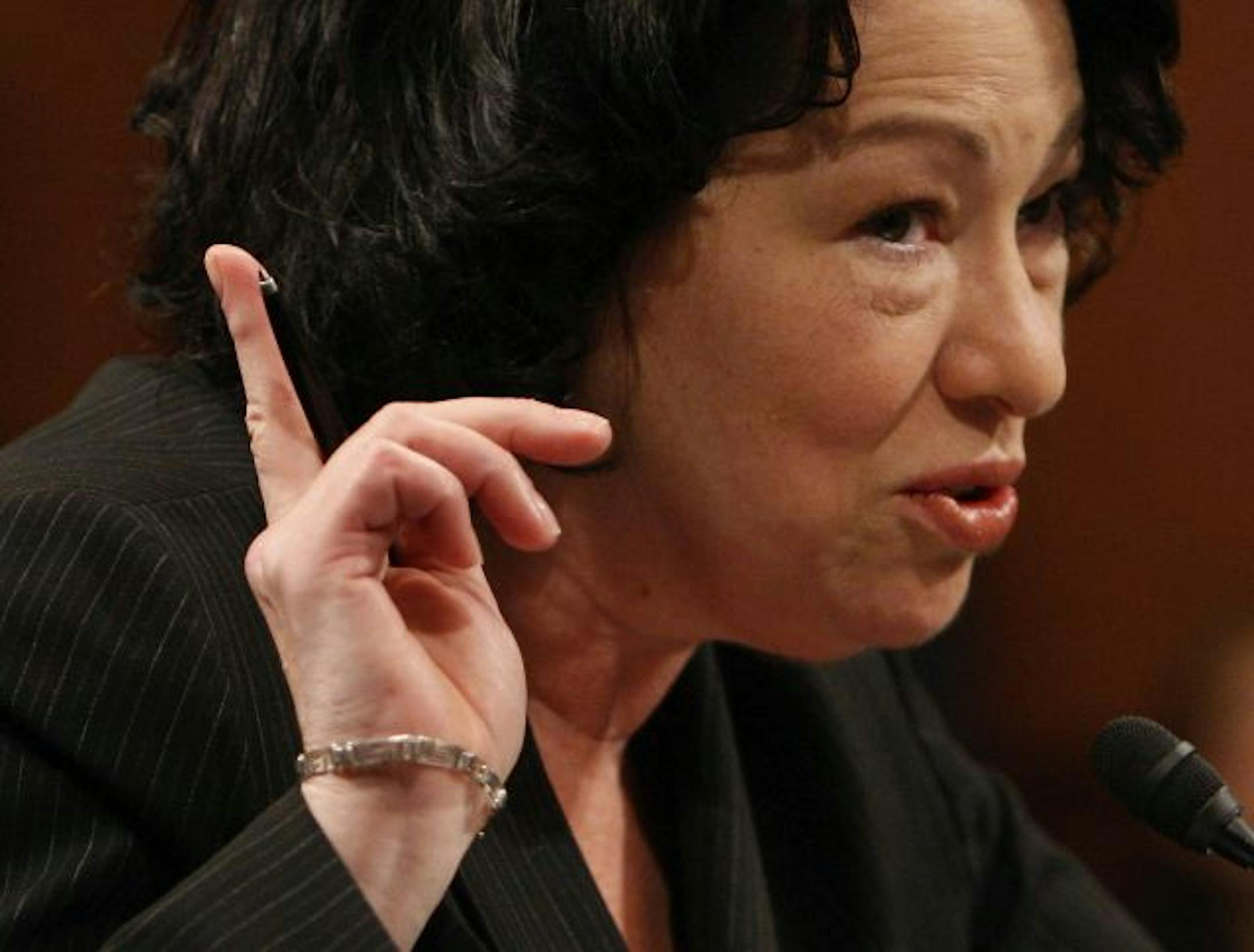 Supreme Court Justice Sonia Sotomayor.
