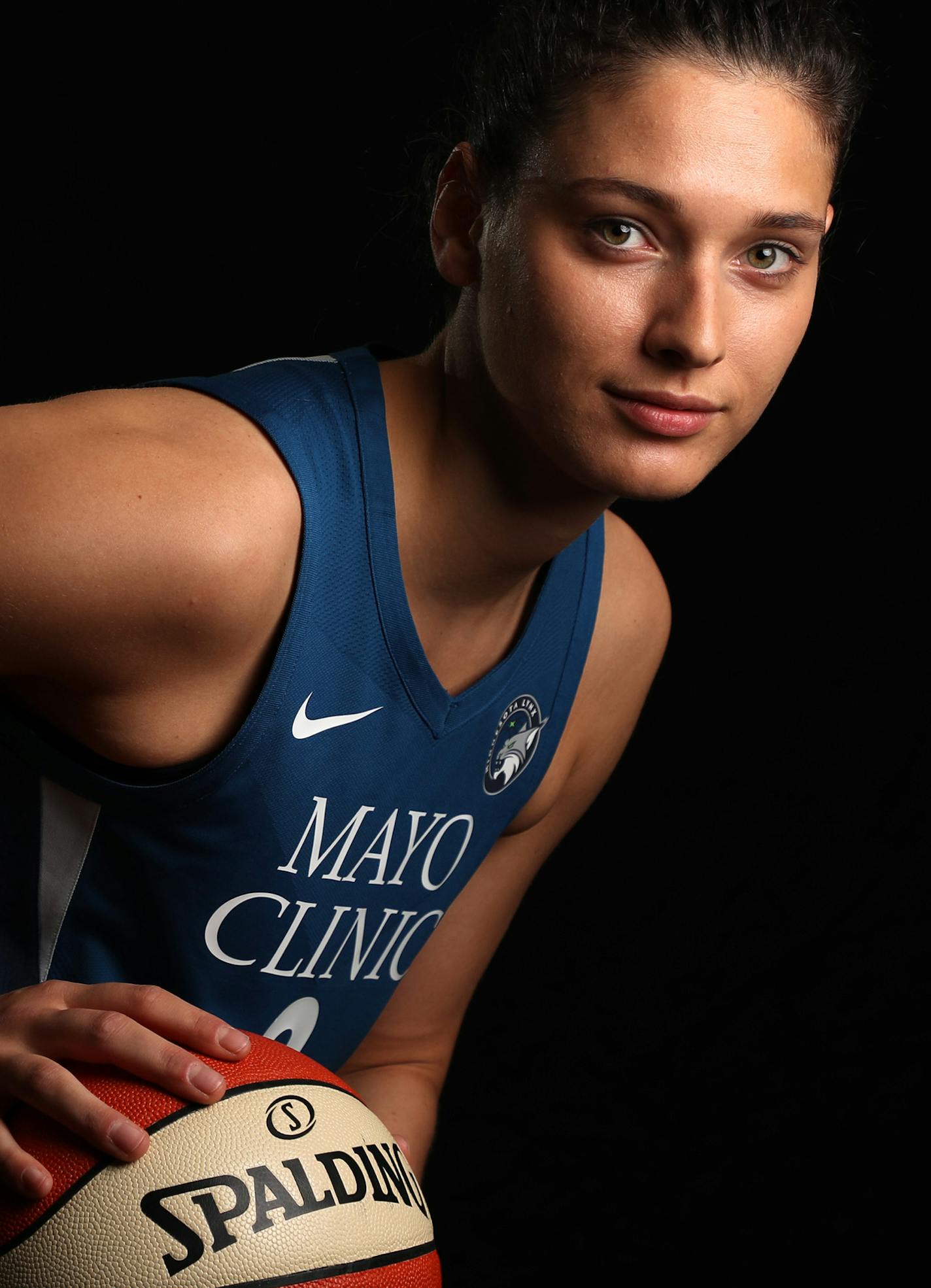 Minnesota Lynx forward Cecilia Zandalasini (9). ] ANTHONY SOUFFLE &#x2022; anthony.souffle@startribune.com The Minnesota Lynx WNBA team held a media day Wednesday, May 16, 2018 at the Target Center in Minneapolis.