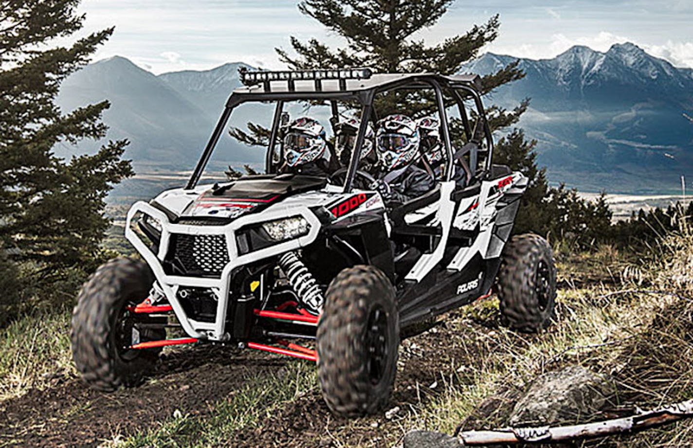 Polaris ATV RZR&#xac;&#xc6; XP 4 1000 EPS White Lightning