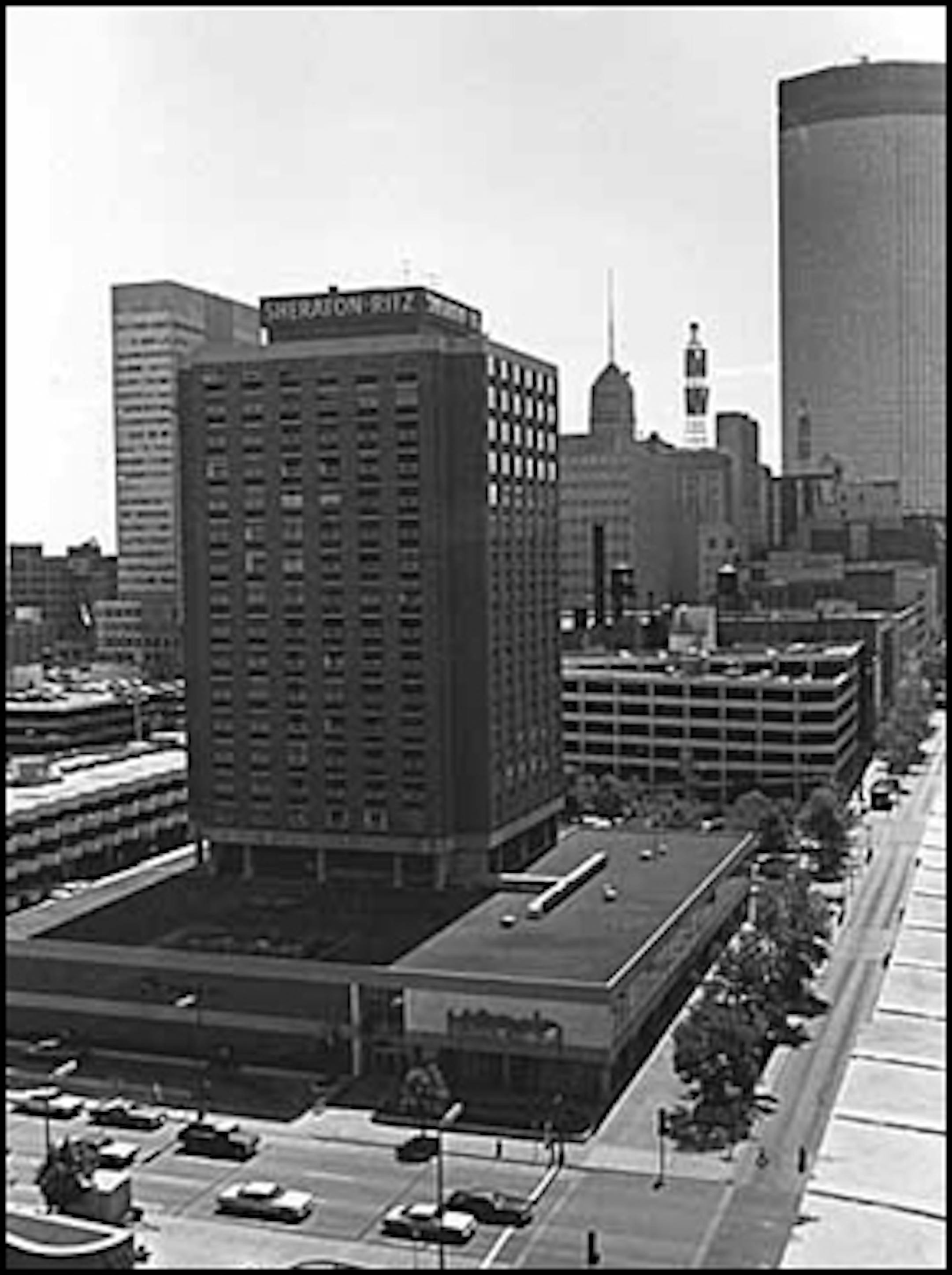 Sheraton-Ritz, Minneapolis, 1975