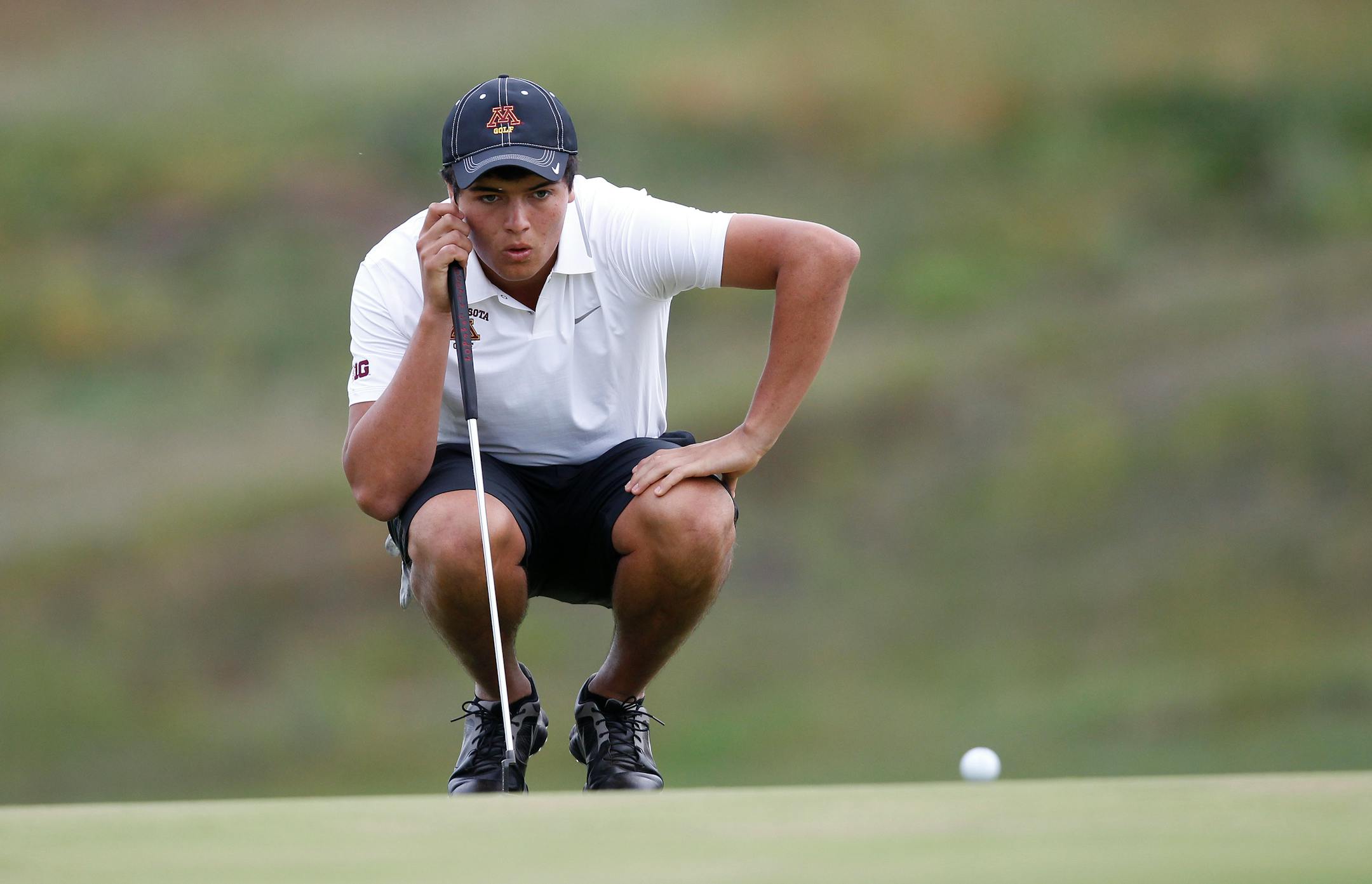 Jose Mendez, Gophers golfer. University of Minnesota photo.