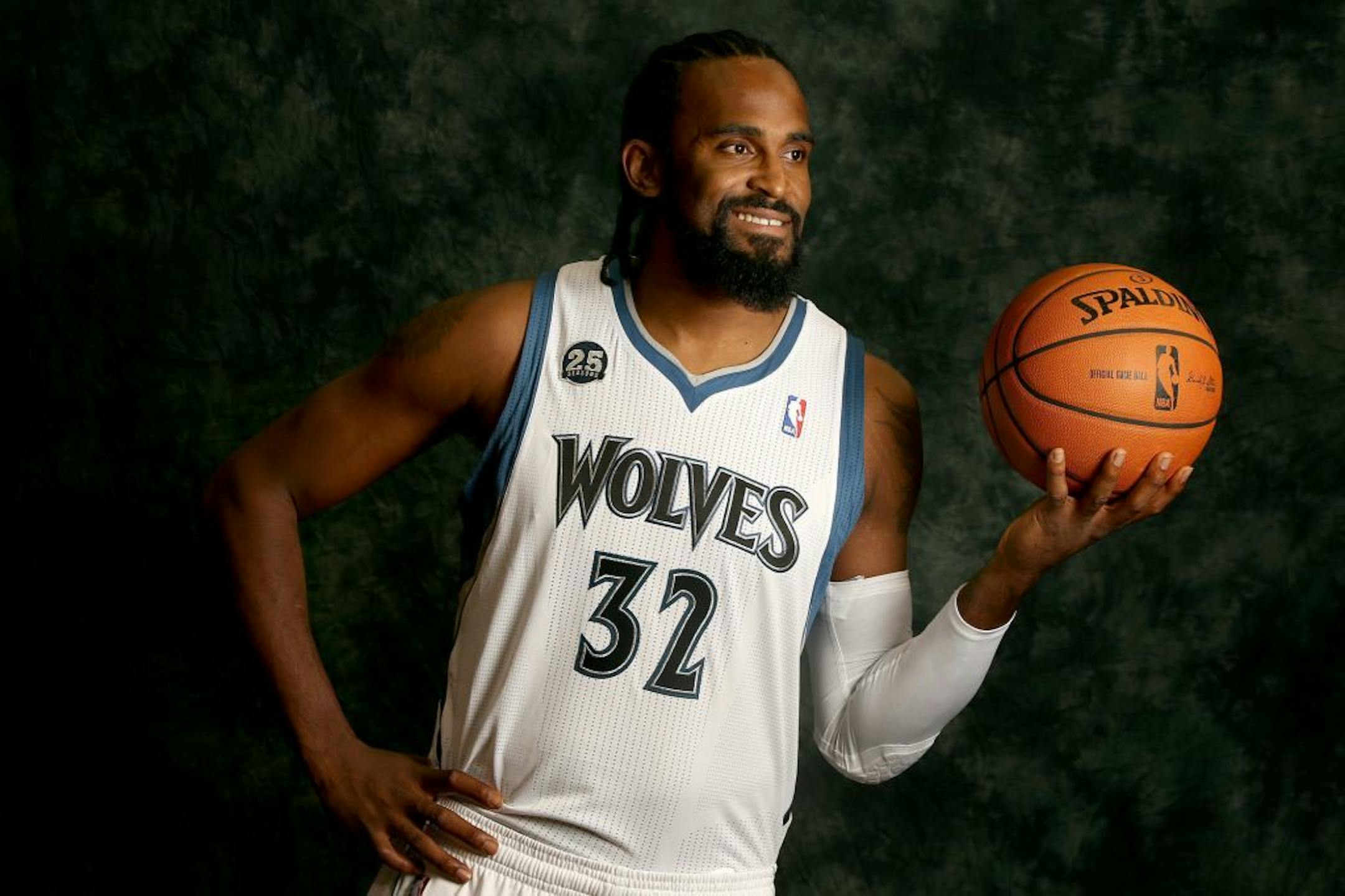 Ronny Turiaf of the Timberwolves.