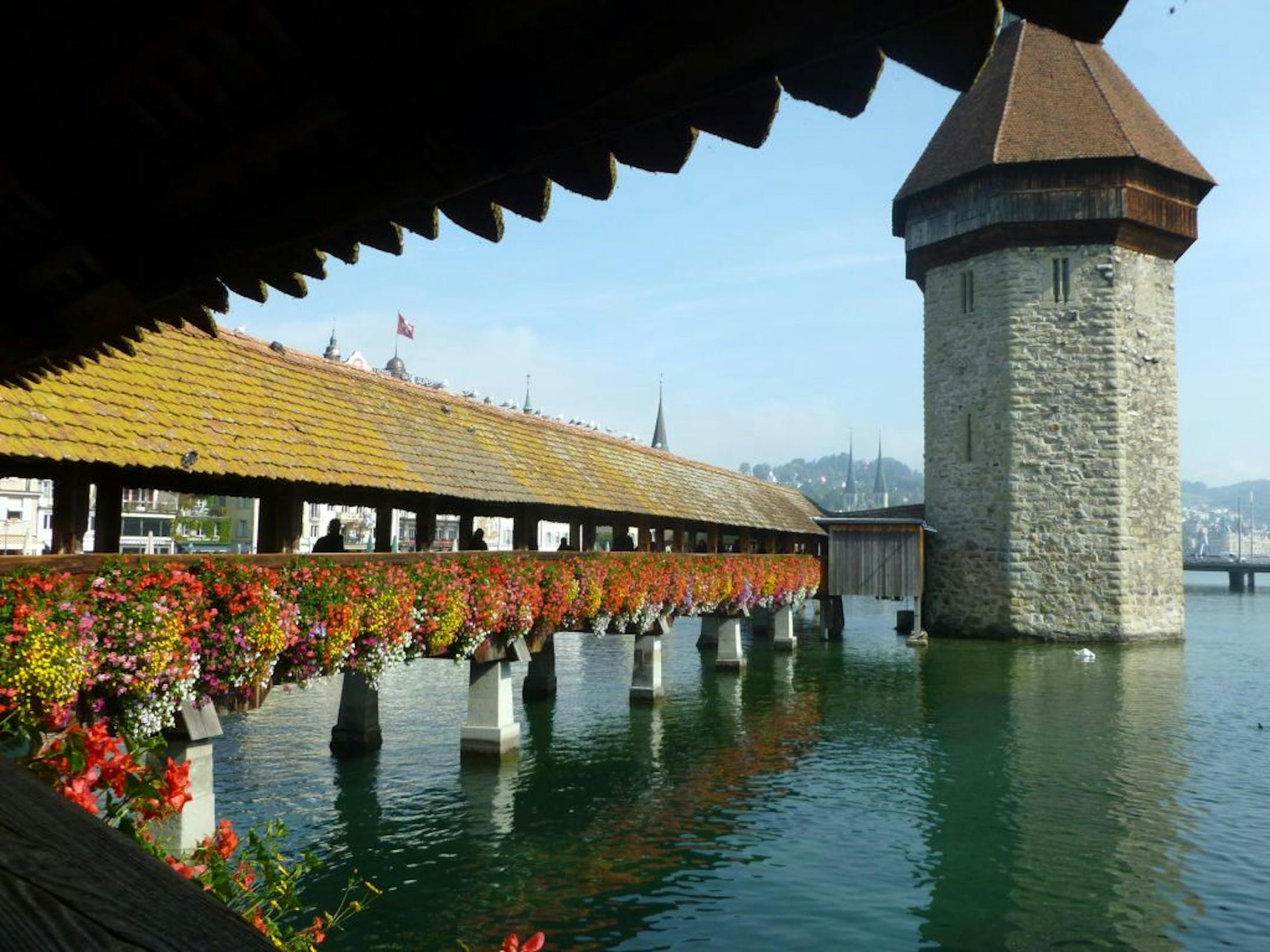 The photographer: Linda Ferguson of Brooklyn Park. The scene: Ferguson toured Switzerland in fall 2011 with an expert guide: a friend who grew up in Lucerne. She captured the "very Swissness" of Chapel Bridge in Lucerne. "As I walked across the Chapel Bridge, the oldest covered bridge in Europe, it seemed incredible that this bridge stood intact from the 13th century until 1993, when a discarded cigarette burned down the center part of the bridge. Fortunately it was restored, although many of th