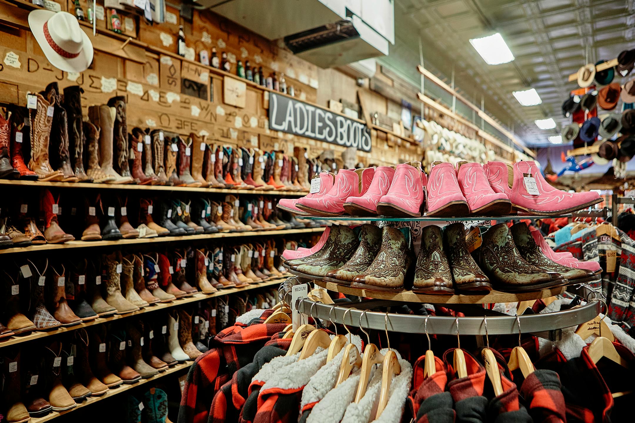 Western Outdoor in Kalispell, Mont., is the largest Western retailer in the area. MUST CREDIT: Photo for The Washington Post by Adrian Sanchez-Gonzalez