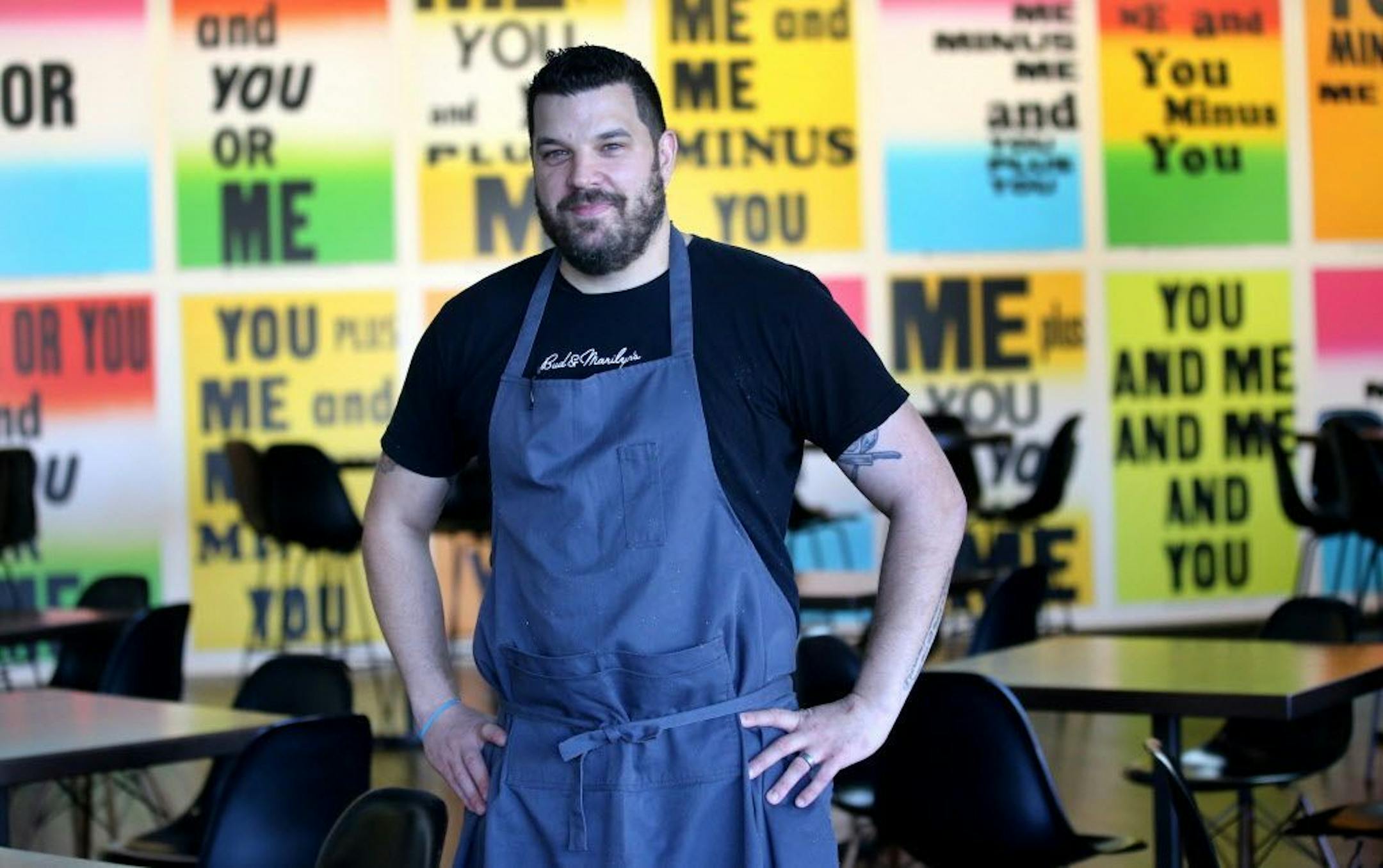 Chef Denny Leaf-Smith at Esker Grove Thursday, Nov. 1, 2018, in Minneapolis, MN.