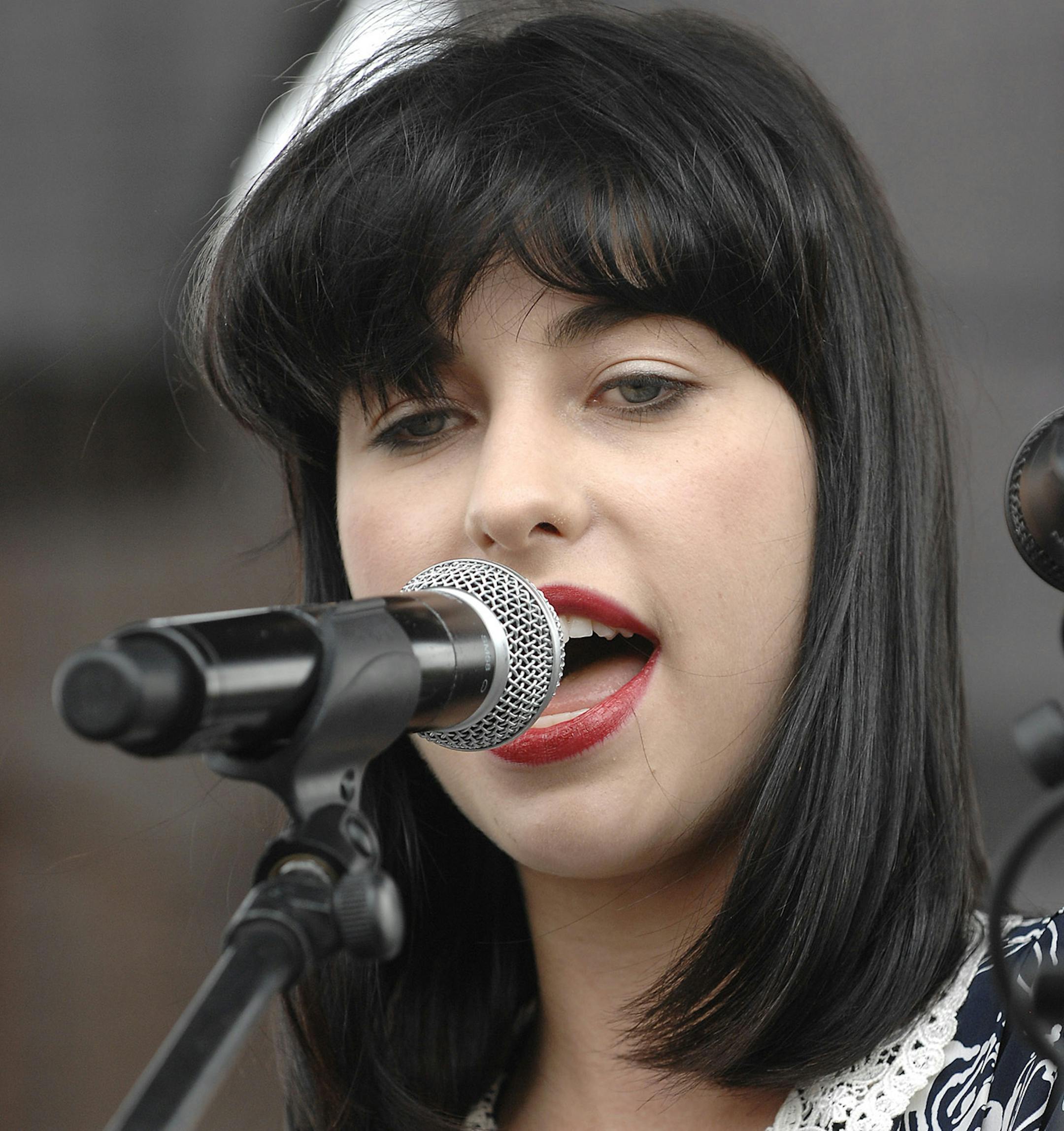 AUSTIN, TX - MARCH 15: Kimbra performs on the 2012 mtvU Woodie Awards Festival at the 101 Red River during the 2012 SXSW Music Festival on March 15, 2012 in Austin, Texas. (Photo by Cheney/PictureGroup) via AP IMAGES