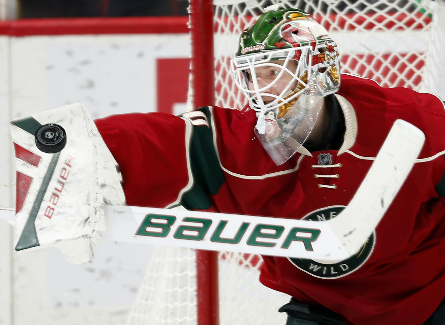 Wild goalie Devan Dubnyk