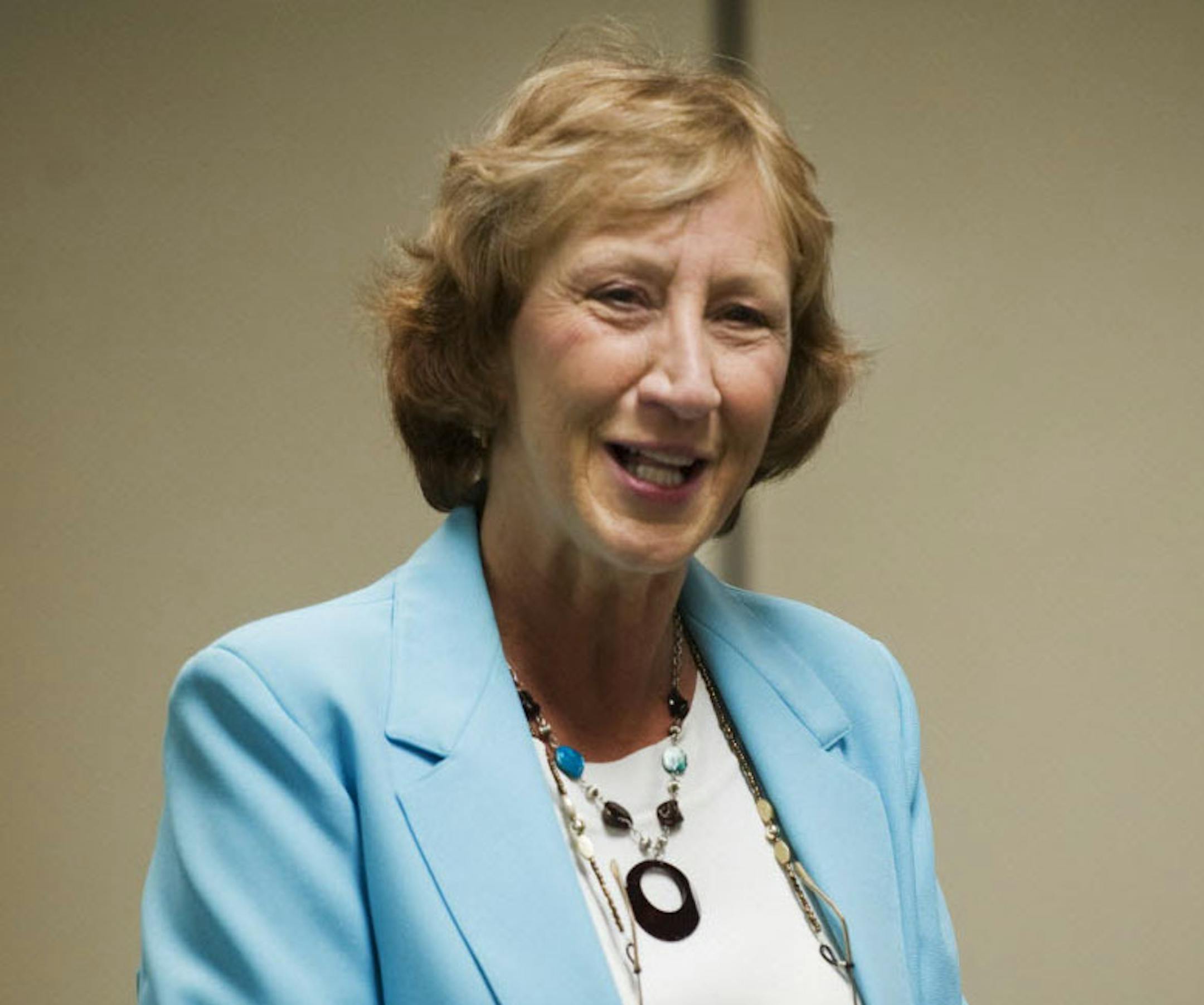 DFL Sen. Barb Goodwin of Columbia Heights said caucus conflicts stymied her legislative goals, factoring into her reason for leaving.