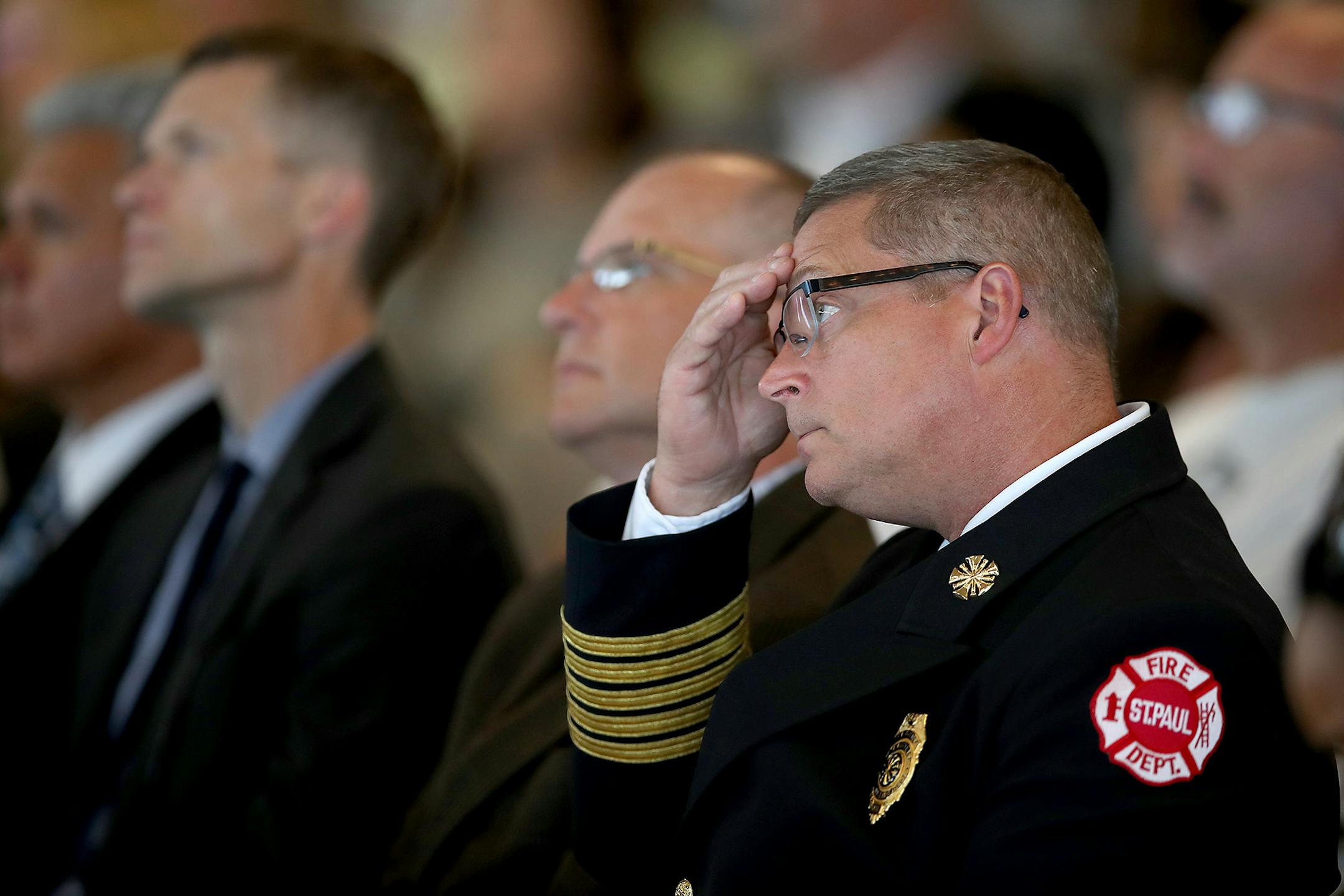 St. Paul Fire Chief Tim Butler will start Monday in his previous role as the department's fire emergency management and communications chief.