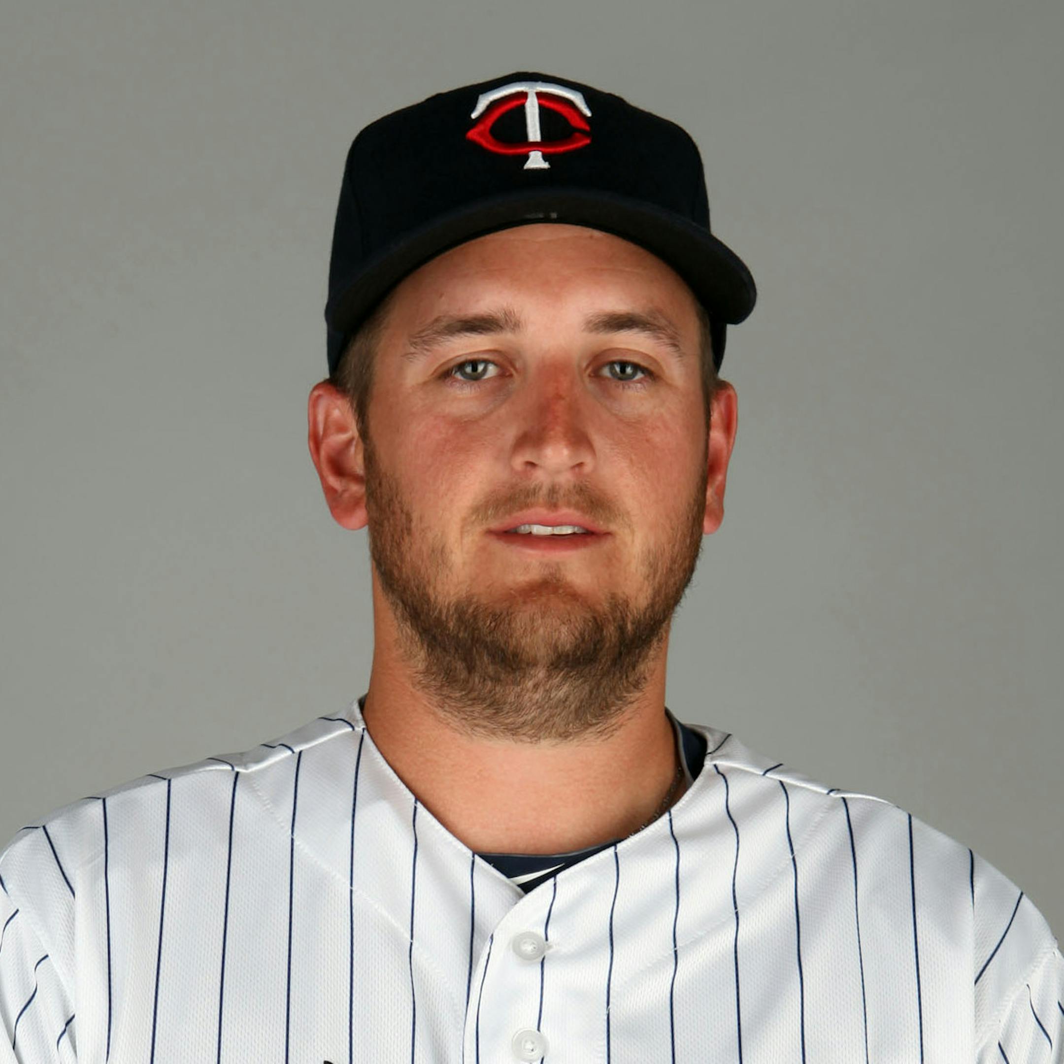 FORT MYERS, FL - FEBRUARY 27: Glen Perkins (15) of the Minnesota Twins poses during Photo Day on Monday, February 27, 2012 at Hammond Stadium in Fort Myers, Florida. (Photo by Eliot J. Schechter/MLB Photos via Getty Images) *** Local Caption *** Glen Perkins ORG XMIT: 137075938