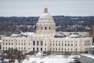 The Minnesota State Capitol as seen from downtown St. Paul. ] GLEN STUBBE &#x2022; glen.stubbe@startribune.com Monday, December 3, 2018 EDS, available