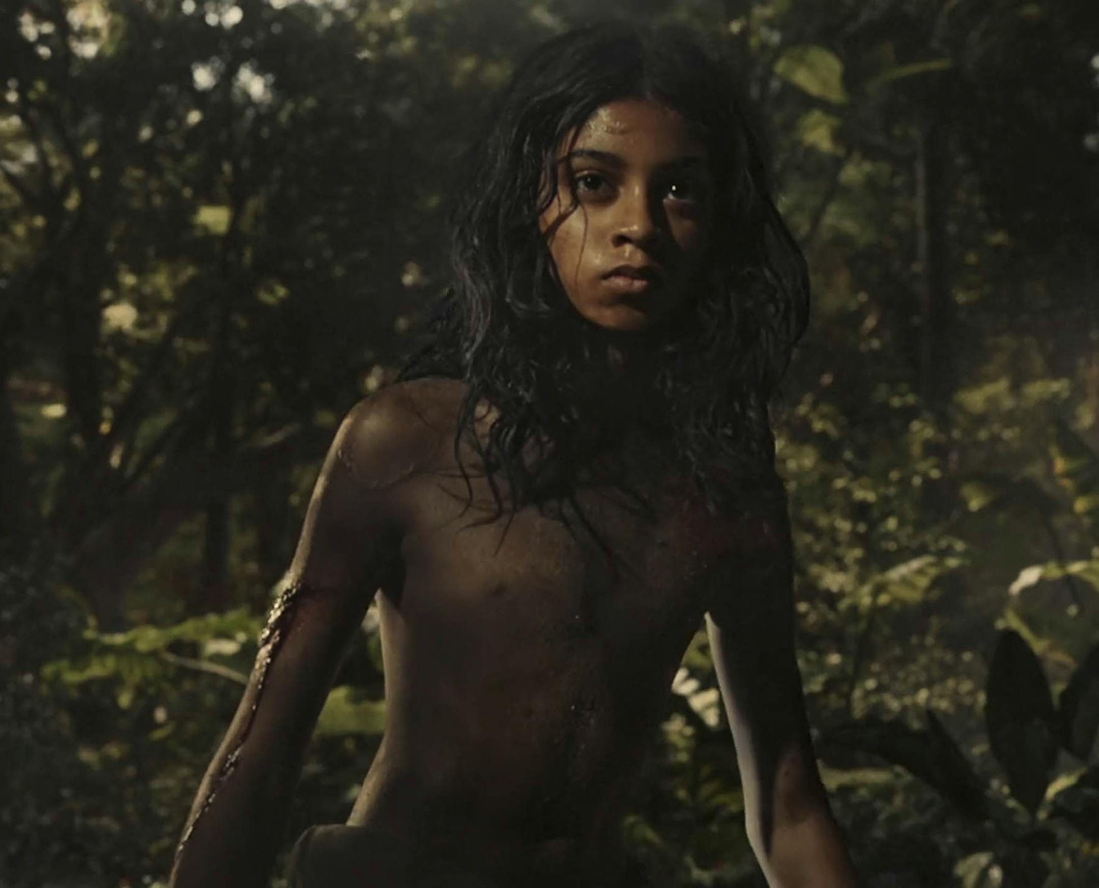Rohan Chand as "Mowgli" in the Netflix film "Mowgli: Legend of the Jungle"