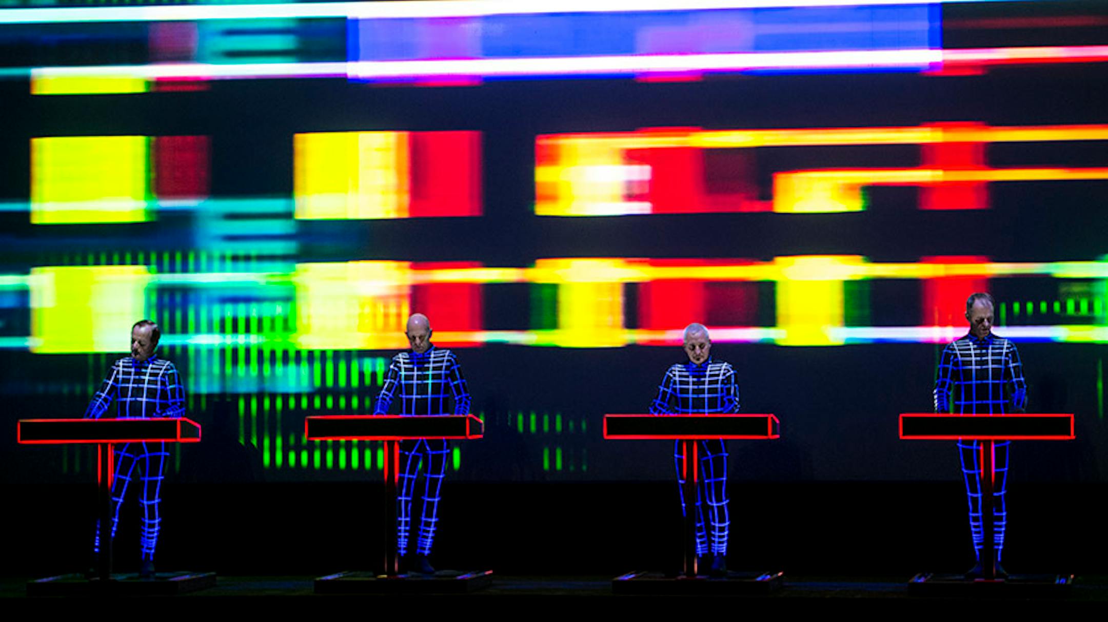 Kraftwerk performed Wednesday, Oct. 7, 2015 at Northrop Auditorium at the University of Minnesota.