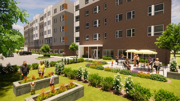 Brae View in Duluth will have a garden and green space for residents and kids and an on-site day care.